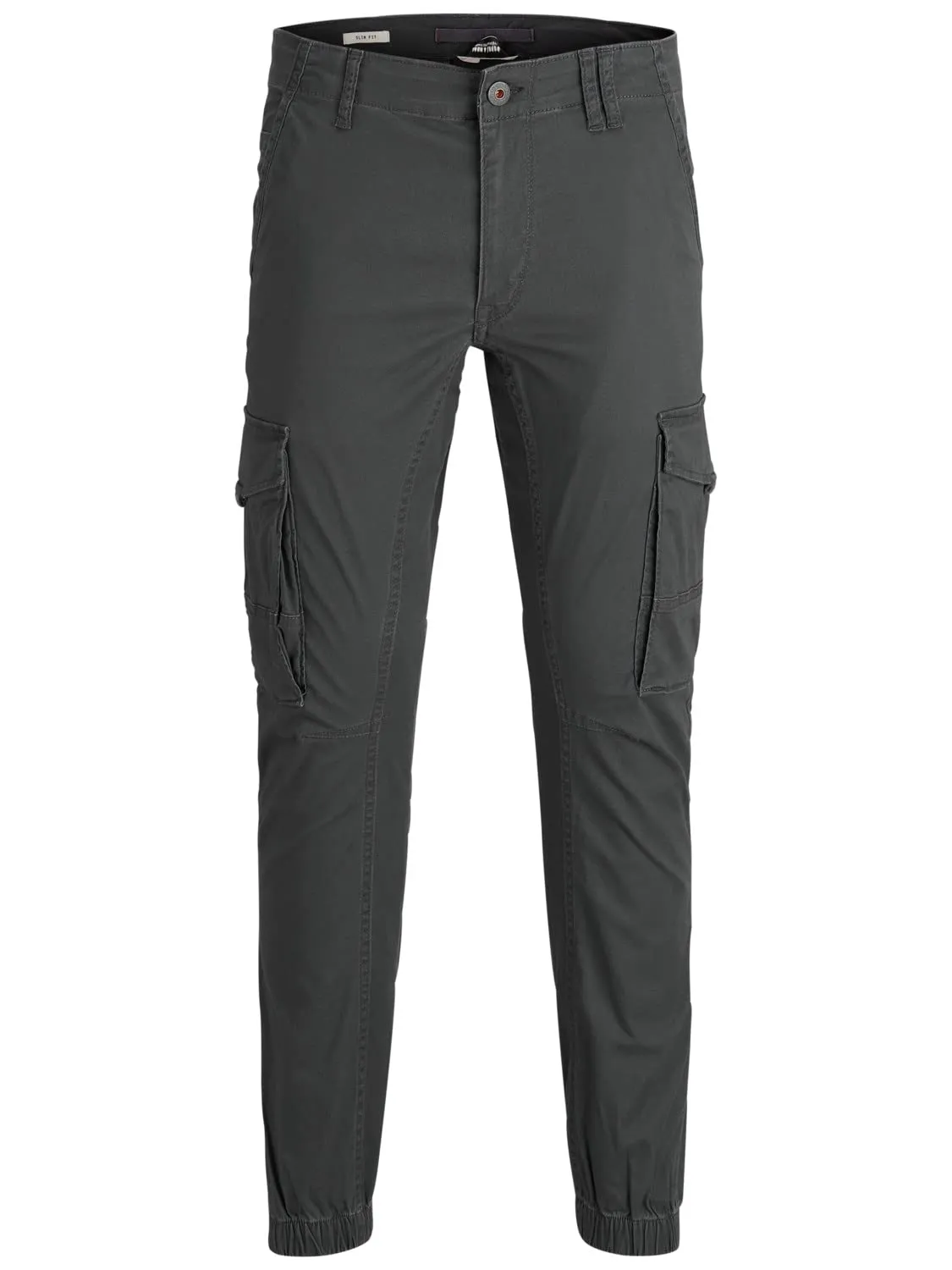 Jack & Jones Pantaloni Cargo da Uomo, Grigio Basaltico, 31W / 32L - immagine 1