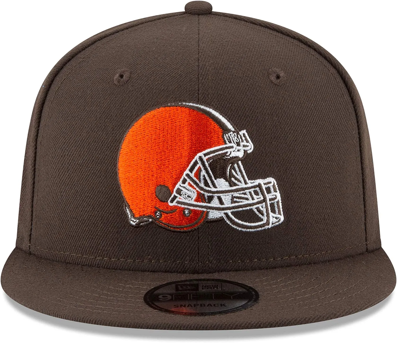 New Era NBA 9Fifty Snapback Cleveland Browns Marrone, Taglia Unica - immagine 2