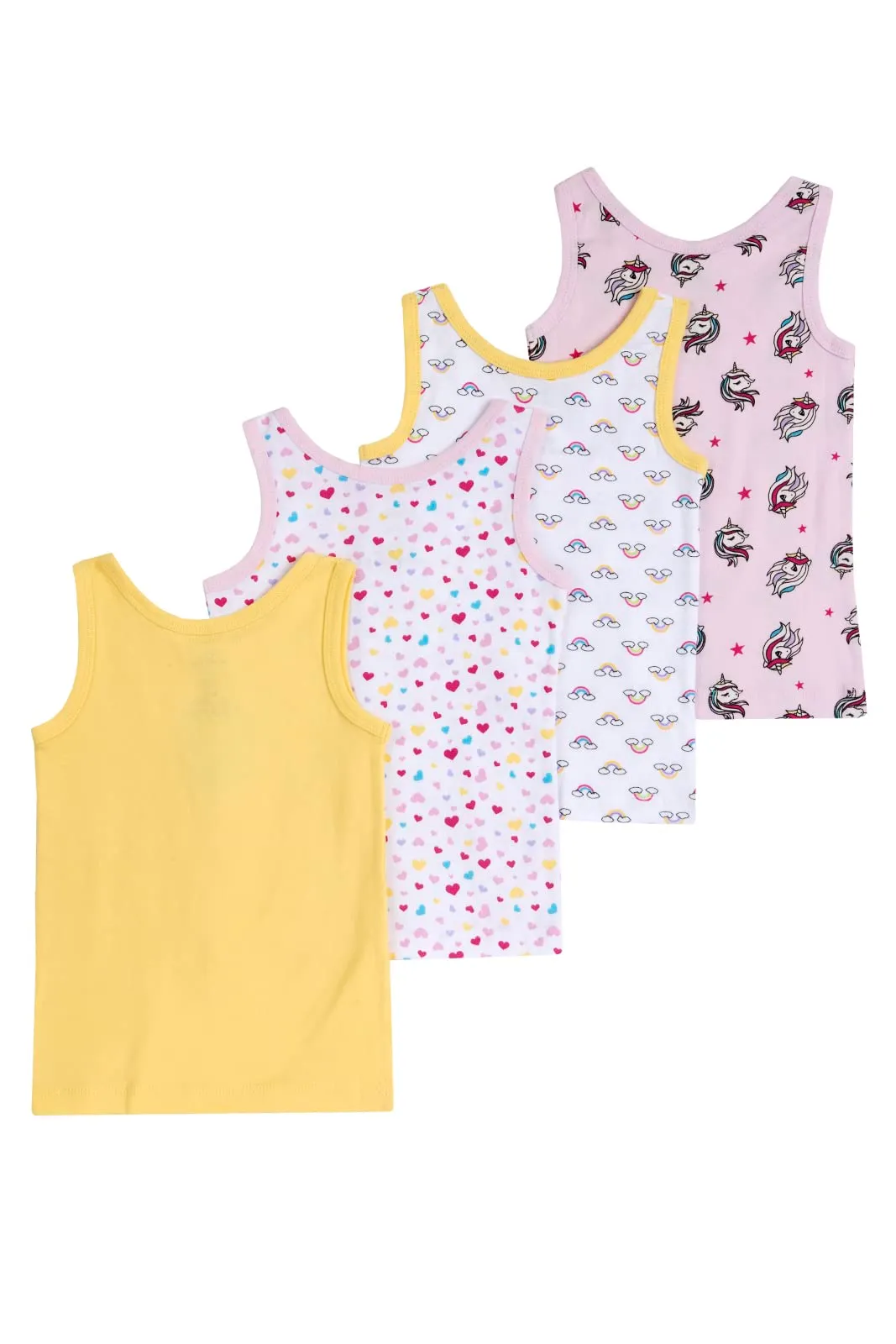 Chicco Set 4 Canottiere in Cotone, Bianco, 4 Anni - immagine 2