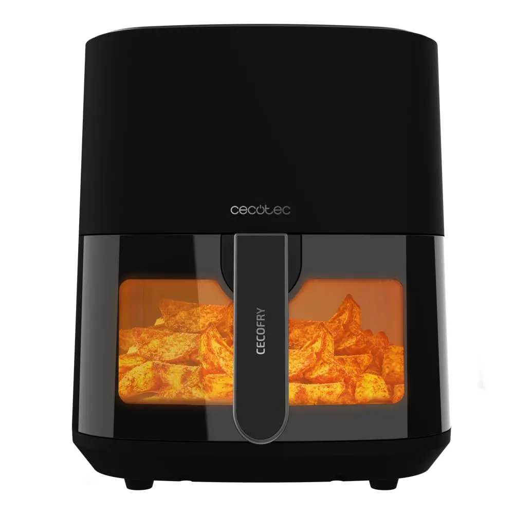 Cecotec Cecofry Fantastik Window 5500 Air Fryer, 1500W, 5.5L, PerfectCook, 9 Modalità di Cottura, Touch, 80-200°C, Finestra - immagine 1