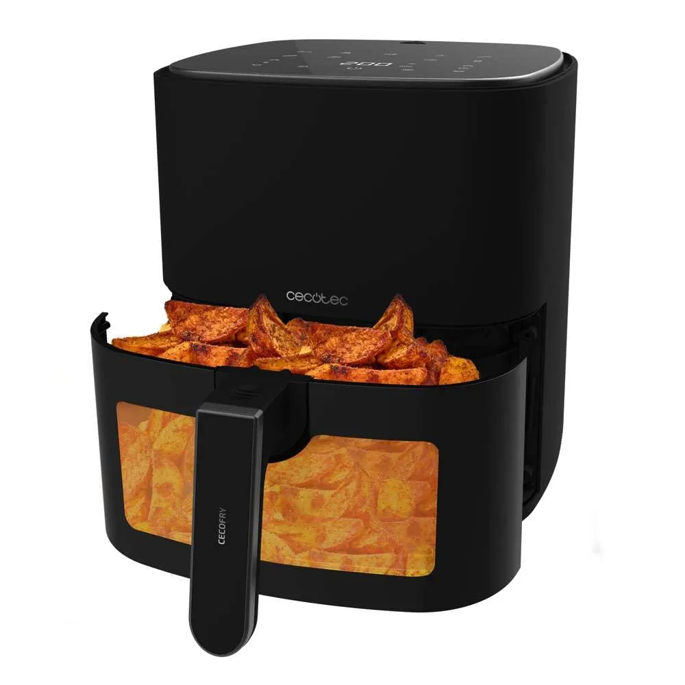 Cecotec Cecofry Fantastik Window 5500 Air Fryer, 1500W, 5.5L, PerfectCook, 9 Modalità di Cottura, Touch, 80-200°C, Finestra - immagine 3