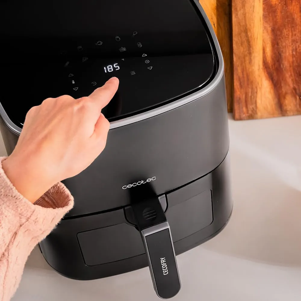 Cecotec Cecofry Fantastik Window 5500 Air Fryer, 1500W, 5.5L, PerfectCook, 9 Modalità di Cottura, Touch, 80-200°C, Finestra - immagine 10