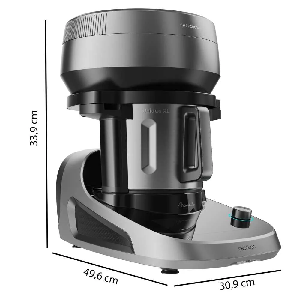 Cecotec Mambo CooKing Total Gourmet Robot da Cucina Multifunzione, 2200 W, 45 Funzioni, Brocca Unique 5L e Brocca Victory 5L - immagine 2
