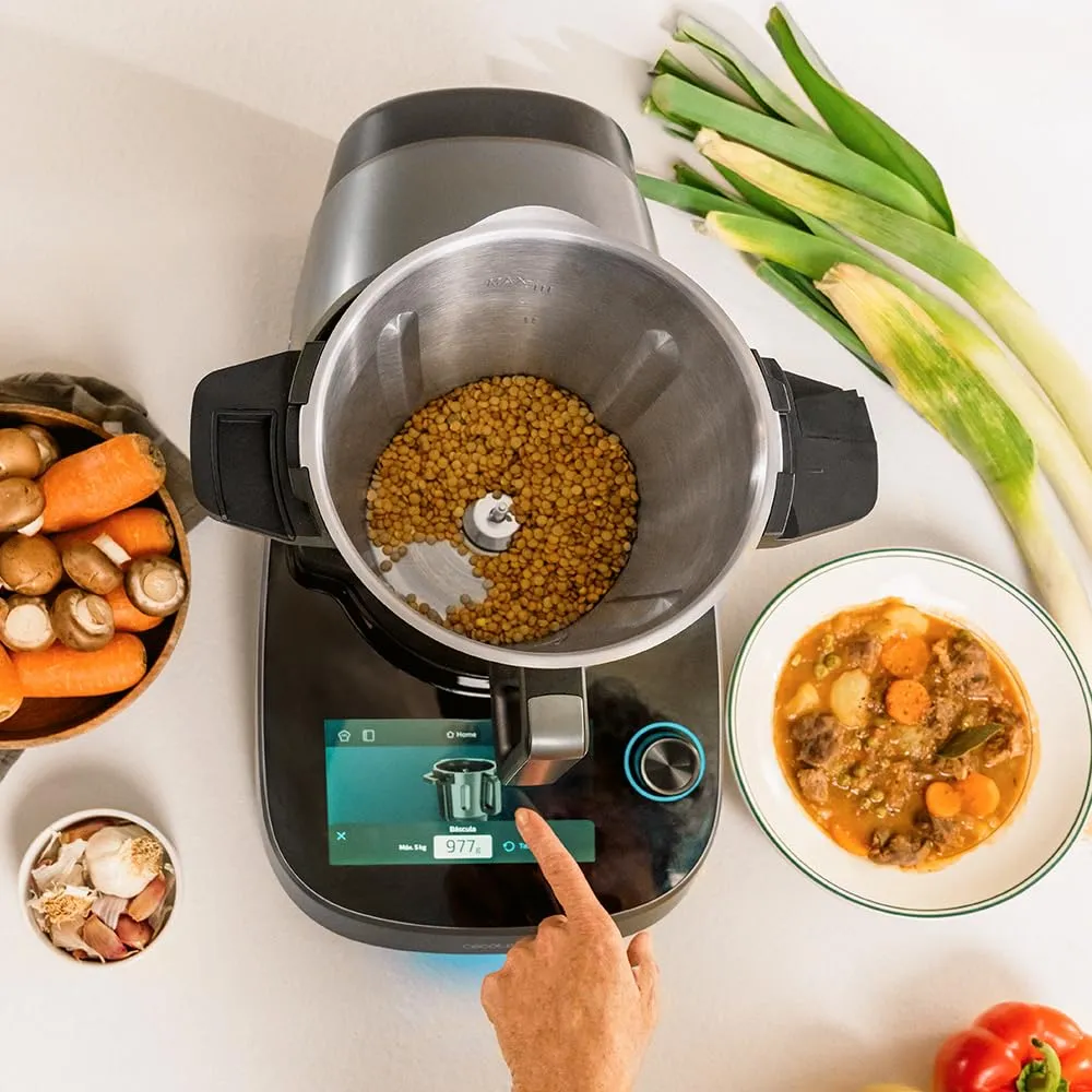 Cecotec Mambo CooKing Total Gourmet Robot da Cucina Multifunzione, 2200 W, 45 Funzioni, Brocca Unique 5L e Brocca Victory 5L - immagine 7