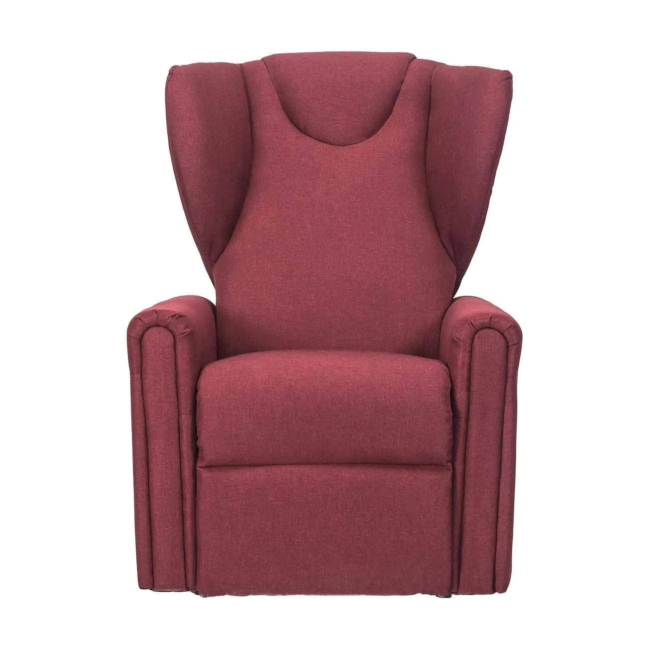 Poltrone Italia Poltrona Large Relax Elettrica Rinforzata, 2 Motori, Reclinazione Indipendente 180°, Max 160 kg, Rosso - immagine 6