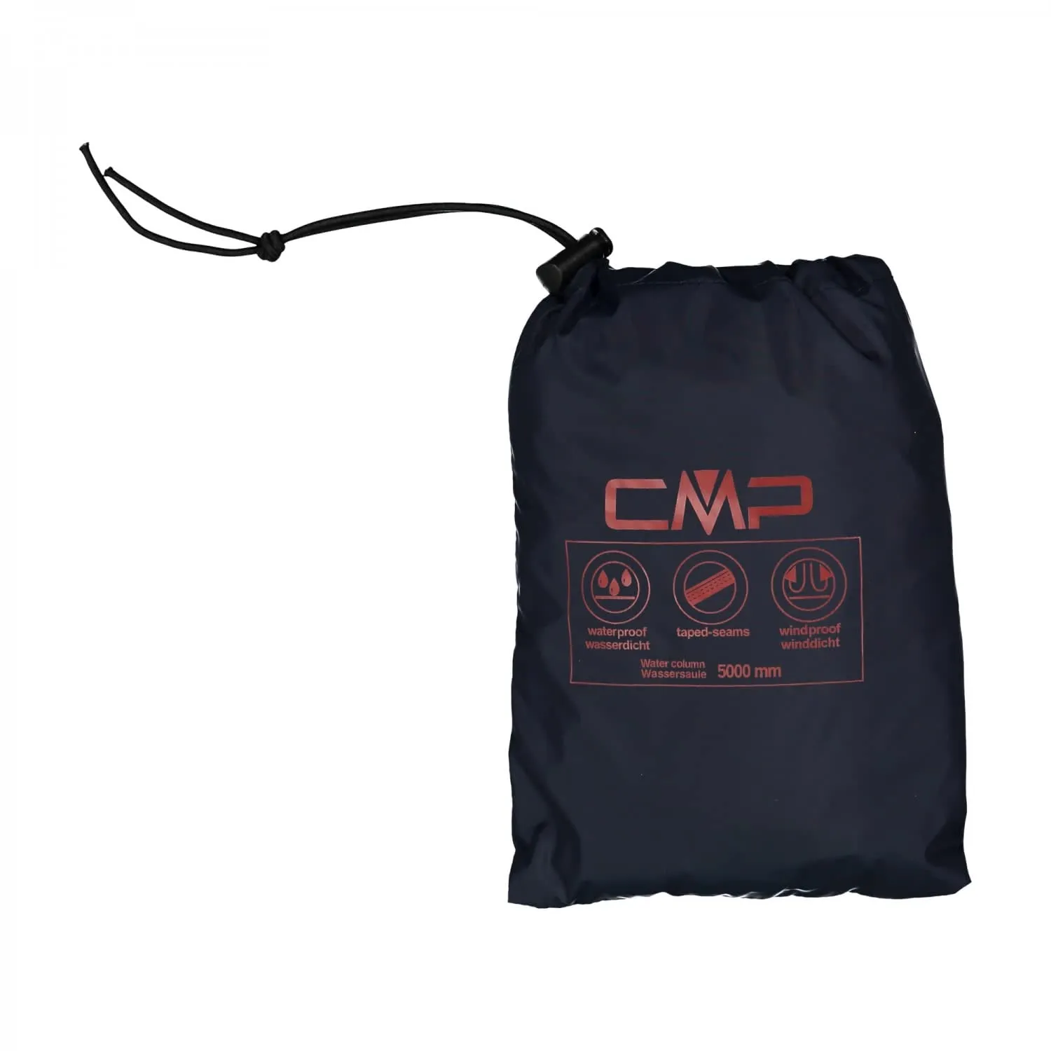 CMP Giacca da Uomo con Cappuccio Antipioggia Danube 52 - immagine 2
