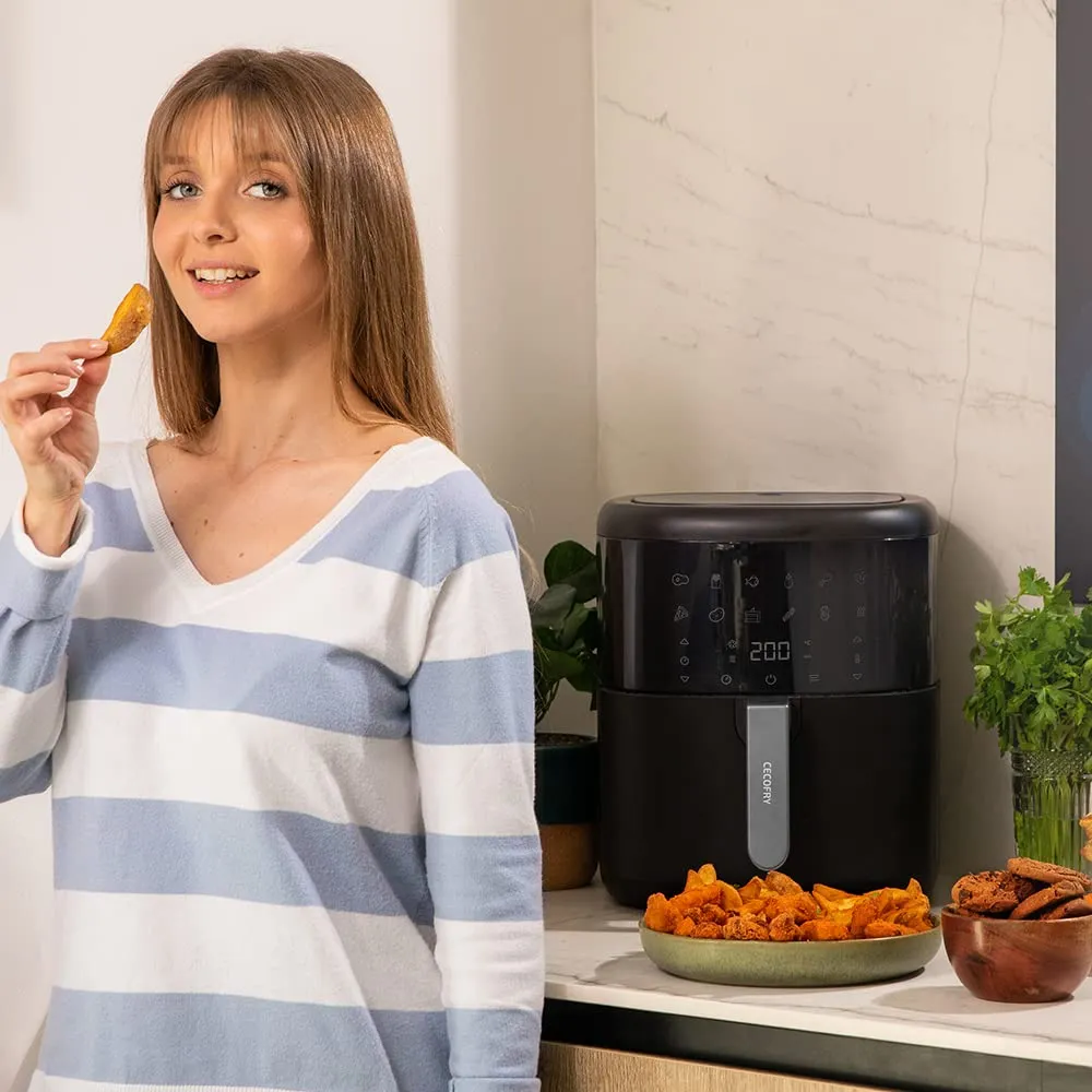 Cecotec Cecofry Bombastik 6000 Air Fryer, 1700 W, 6 L, Nero - immagine 8