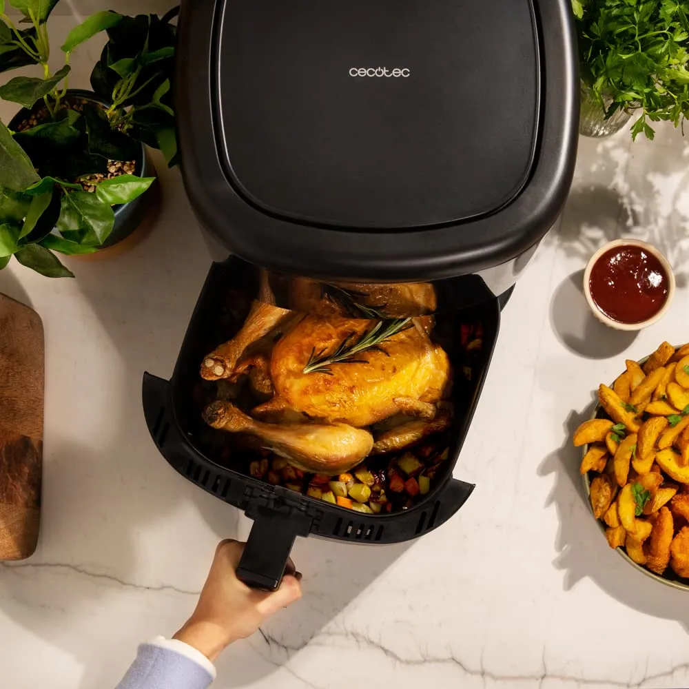 Cecotec Cecofry Bombastik 6000 Full Air Fryer, 1700 W, 6 L, 12 Modalità, Controllo Touch - immagine 4