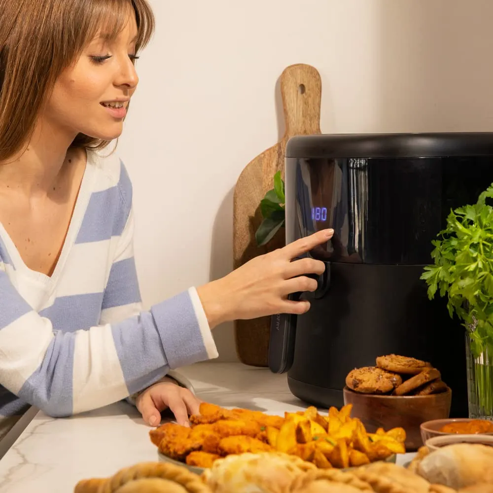 Cecotec Cecofry Bombastik 6000 Full Air Fryer, 1700 W, 6 L, 12 Modalità, Controllo Touch - immagine 5