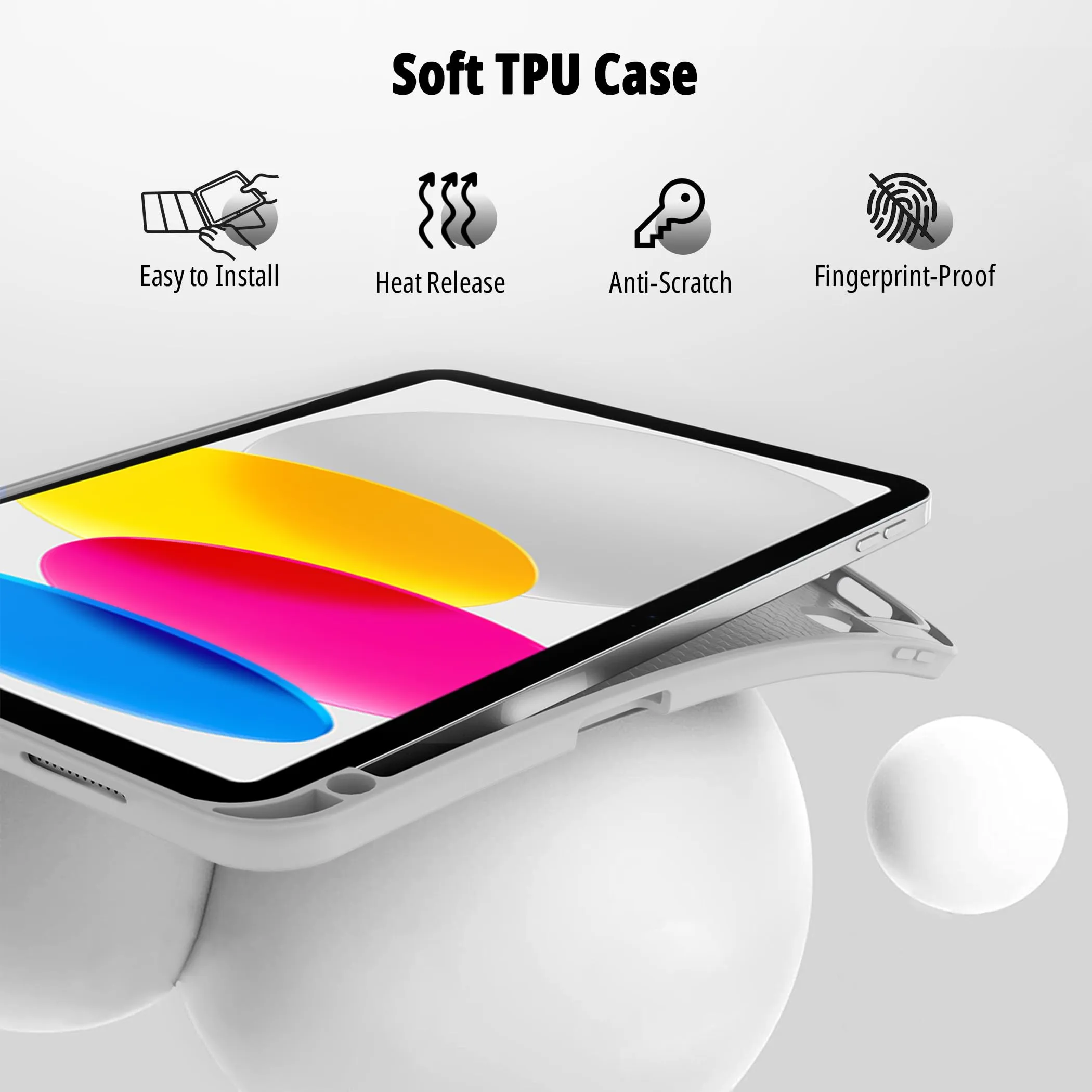 CACOE Cover per iPad 11ª Generazione (2025) 11 pollici / iPad 10ª Generazione 10.9 (2022) - immagine 3