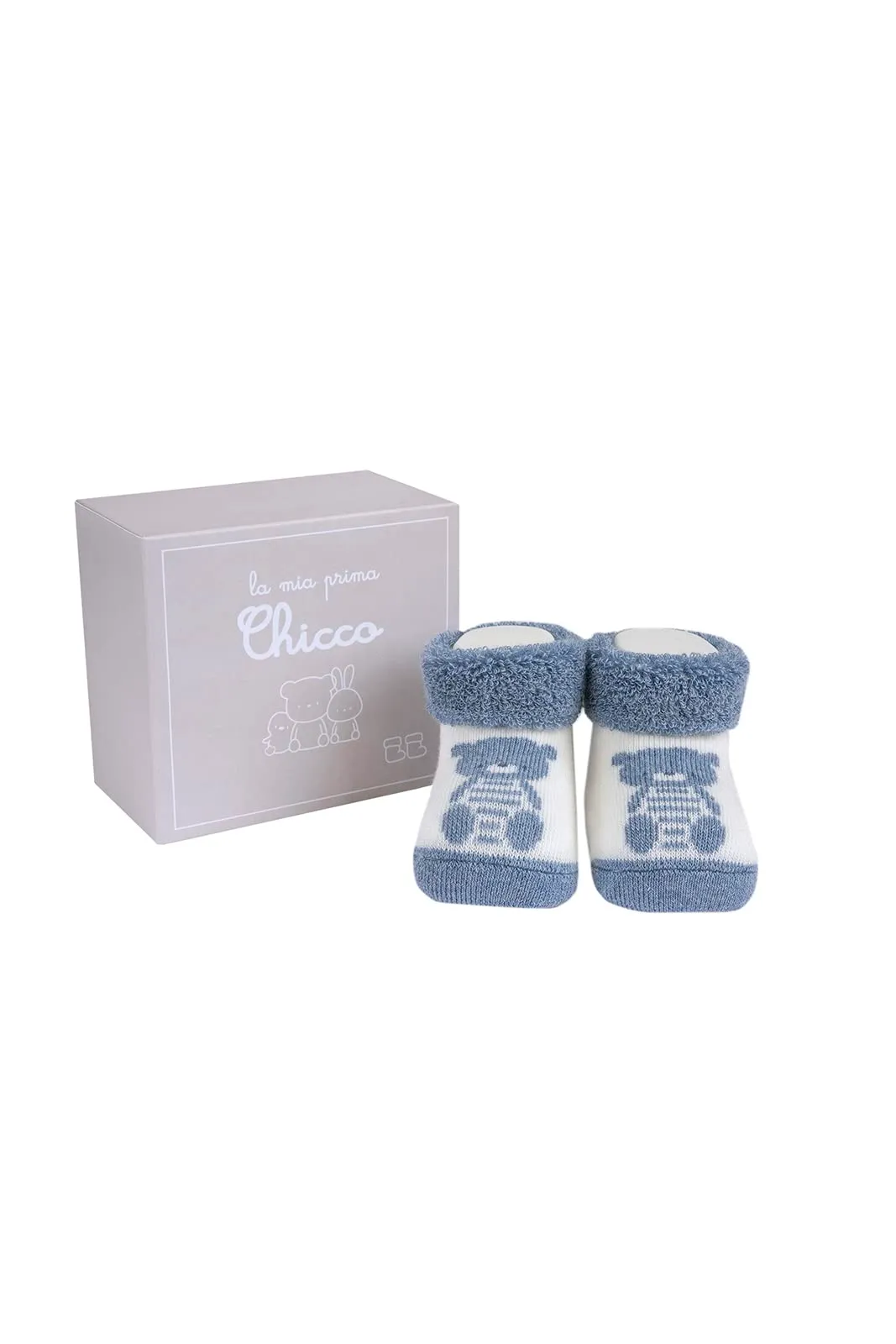 Chicco Bimbo 0-24 Babbucce Blu - immagine 1