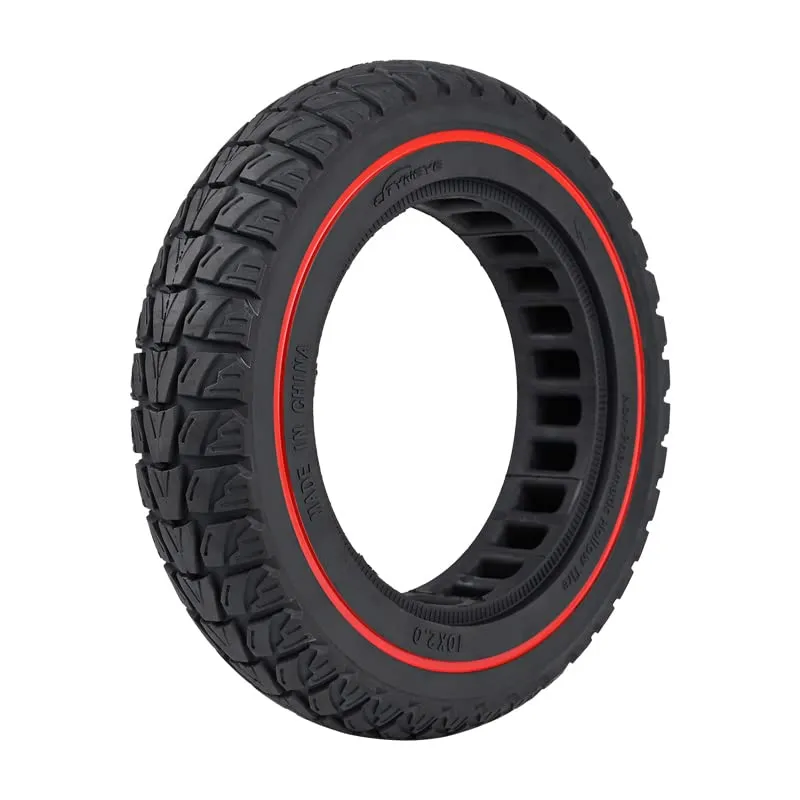 Aloskart Ruota Monopattino Elettrico 10x2.0 Gomme Piene Serie T-Rex - immagine 1