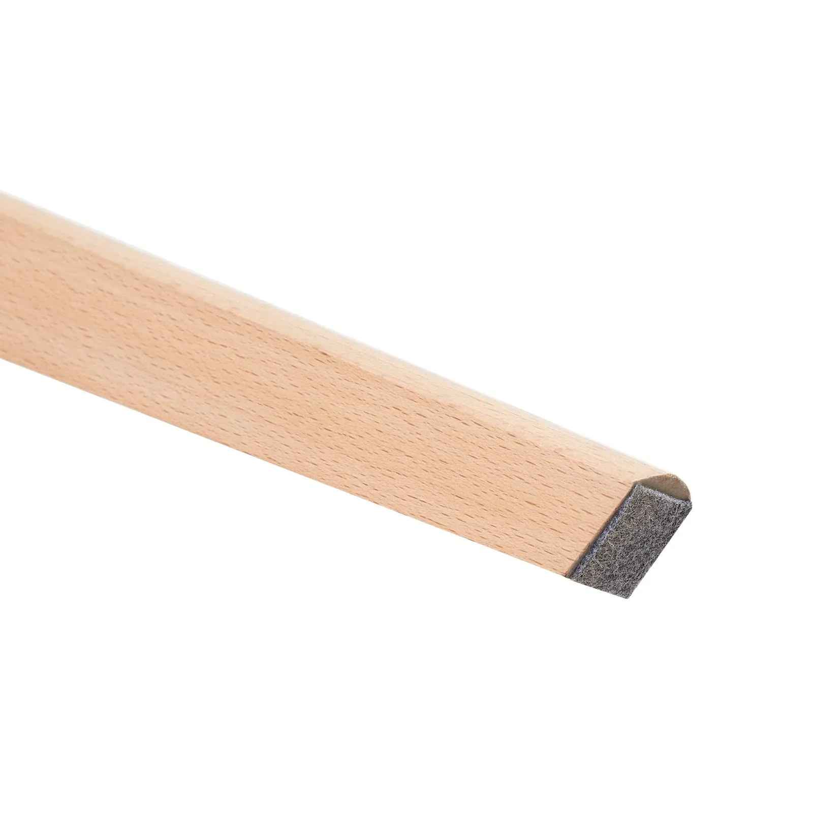 EGGREE Set di 4 Sedie da Pranzo in Tessuto di Lino, Design Scandinavo con Gambe in Legno di Faggio, Giallo - immagine 8