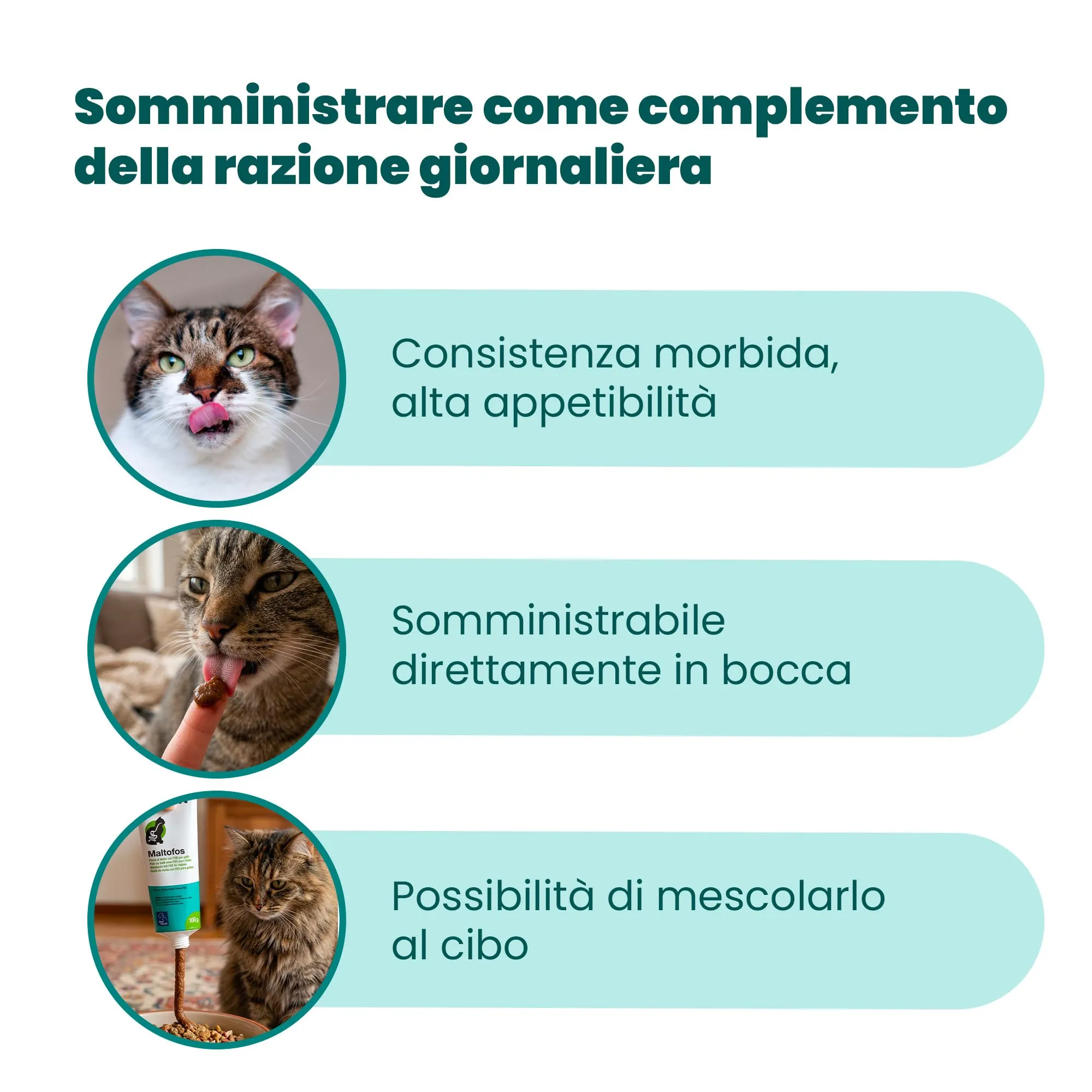 Camon Malto Fos Alimento Complementare in Pasta, 50g - immagine 5