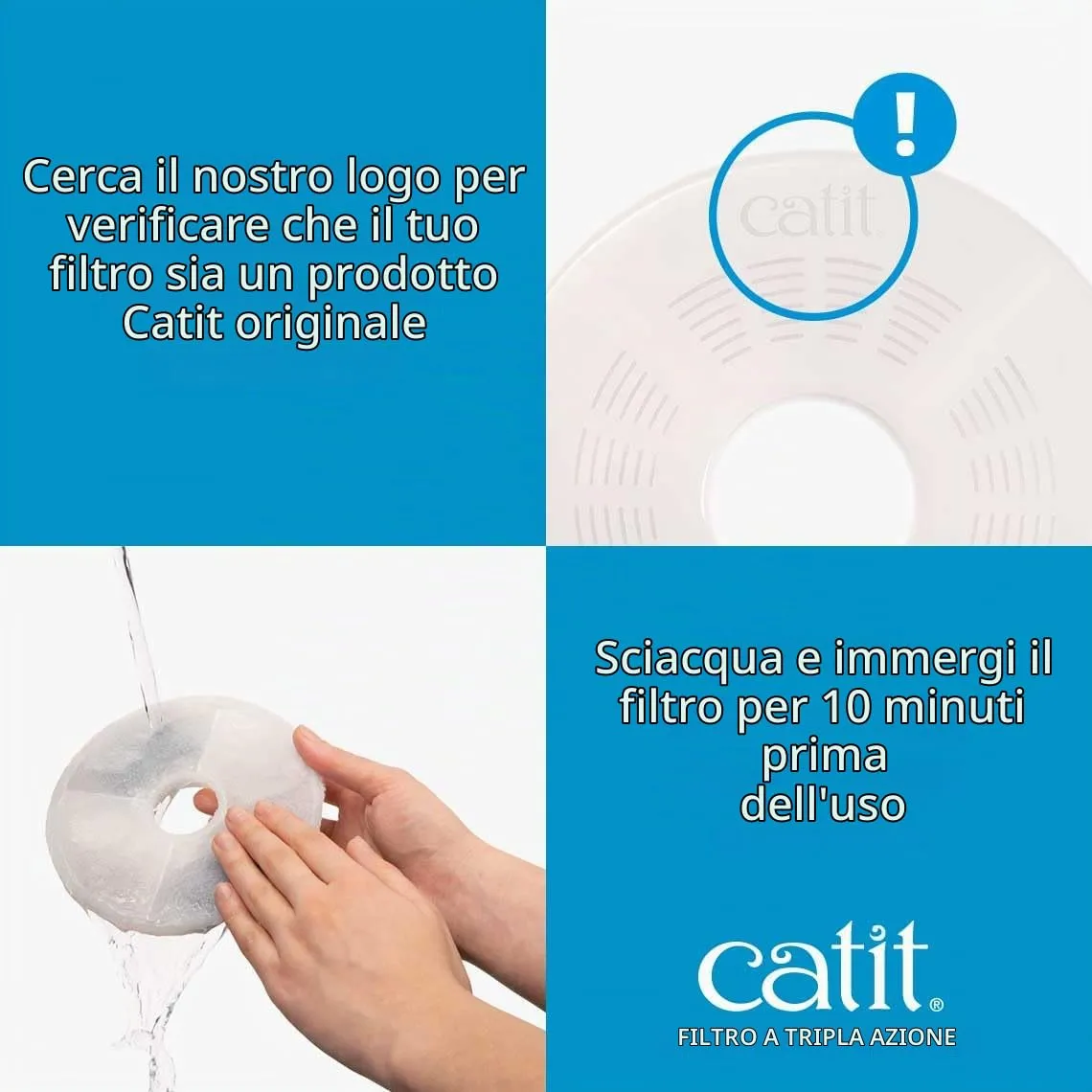 Catit Filtri Triple Action, Set da 2 pezzi - immagine 6