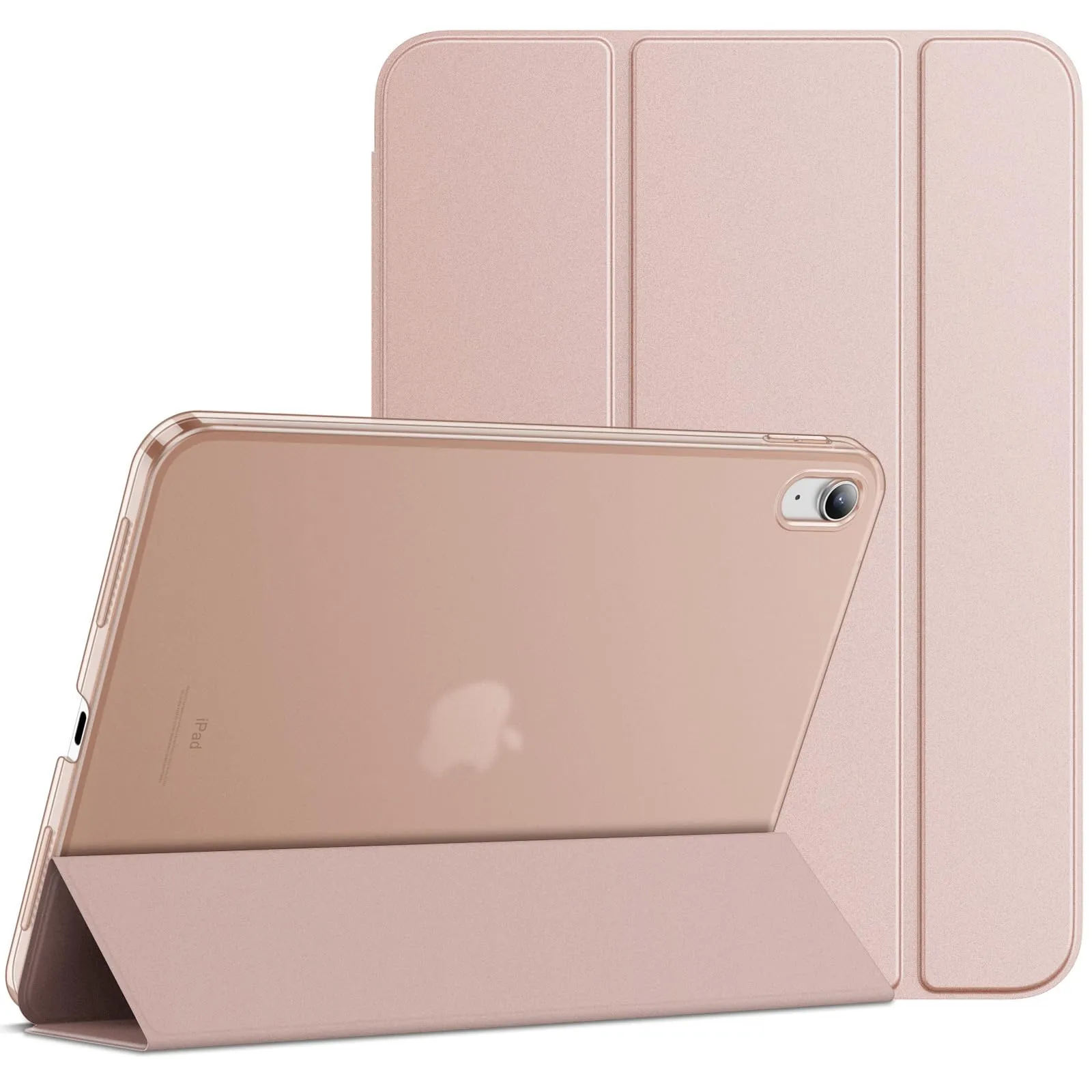 JETech Custodia per iPad 11ª/10ª Gen, Oro Rosa - immagine 1