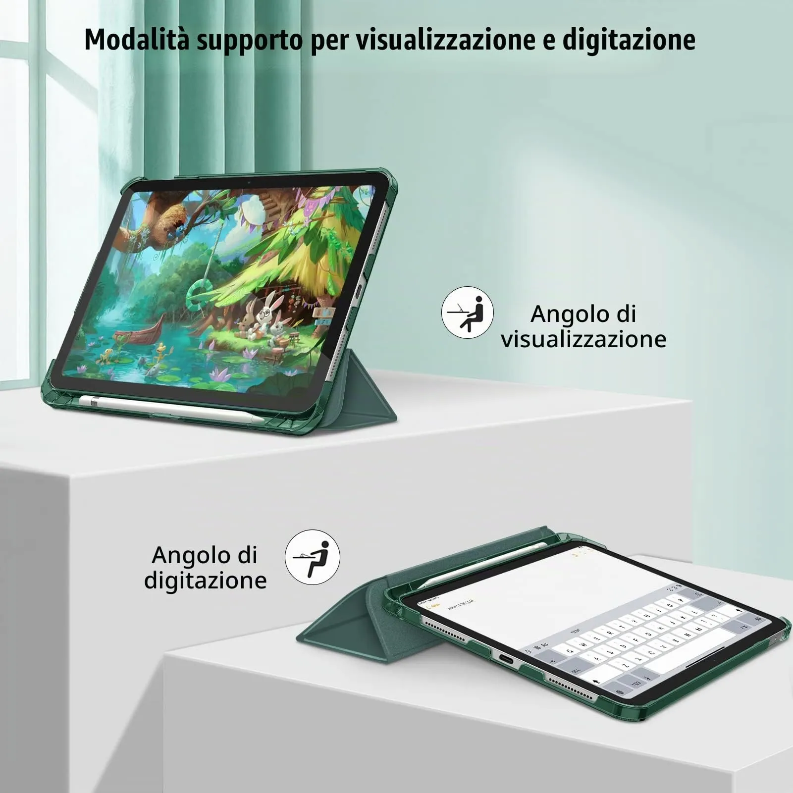 FINTIE Cover for iPad 11th Gen 11" (2025) and iPad 10th Gen 10.9" (2022) - immagine 3