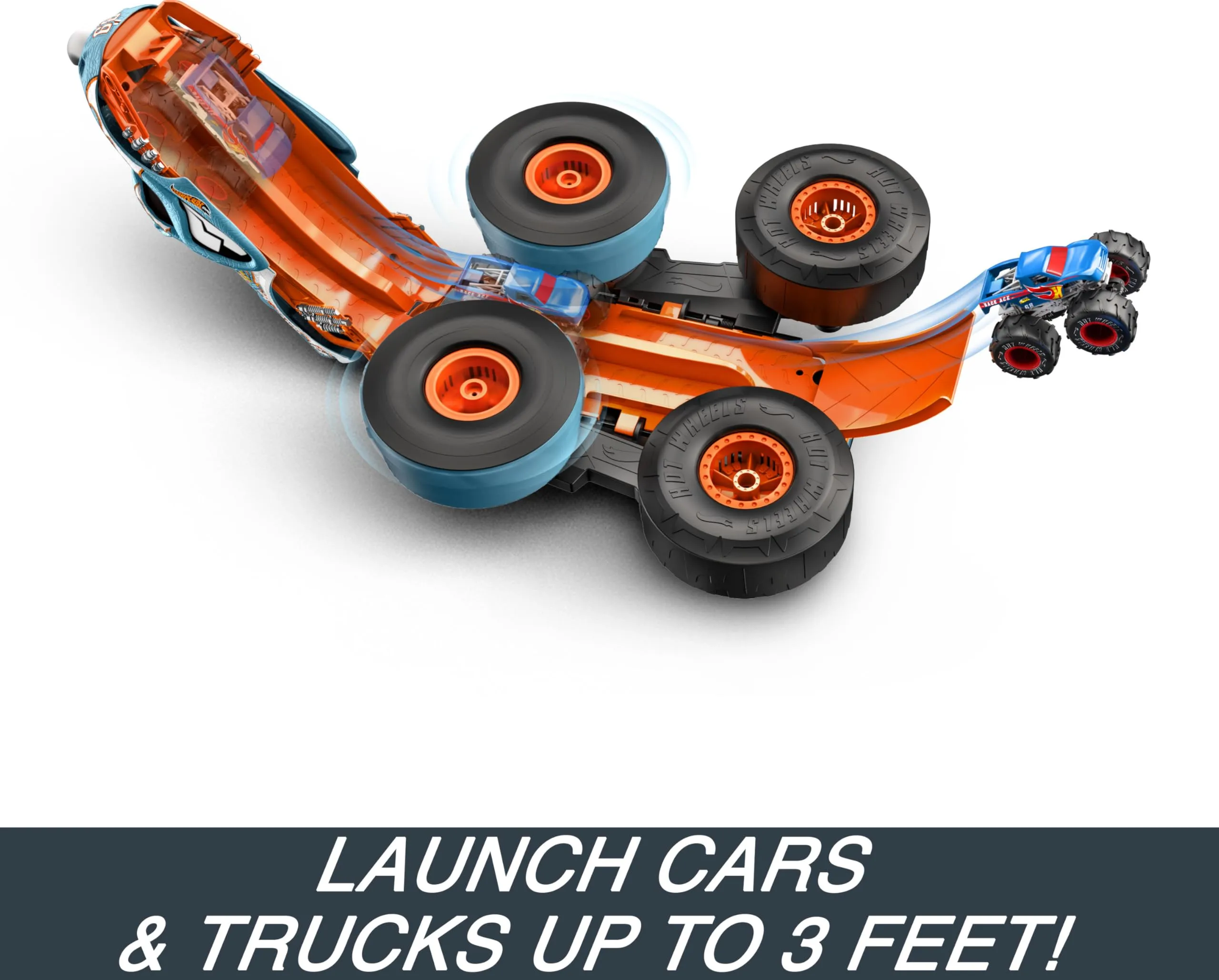 Hot Wheels Monster Trucks HW Rhinomite Trasformabile Radiocomandato - immagine 6