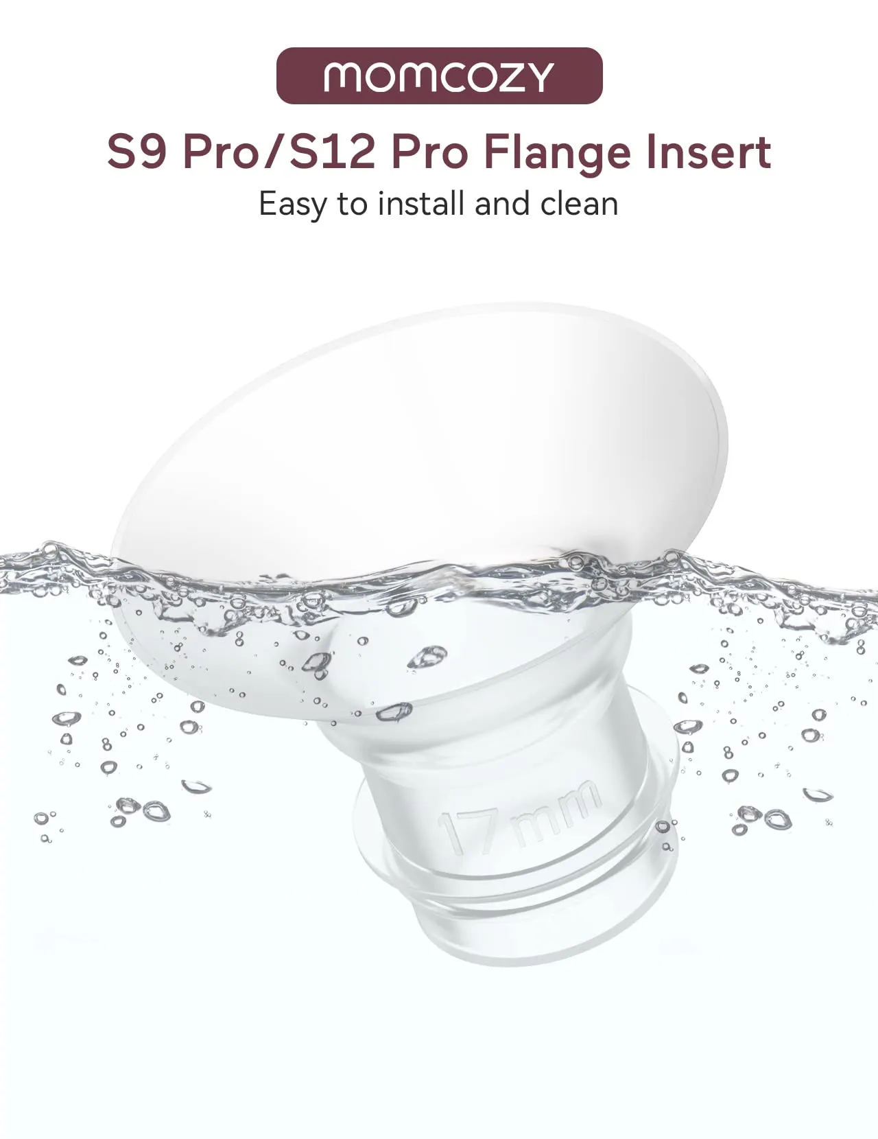 Momcozy Inserto Flangia 17mm per S9 Pro/S12 Pro, 1 Pezzo - immagine 7