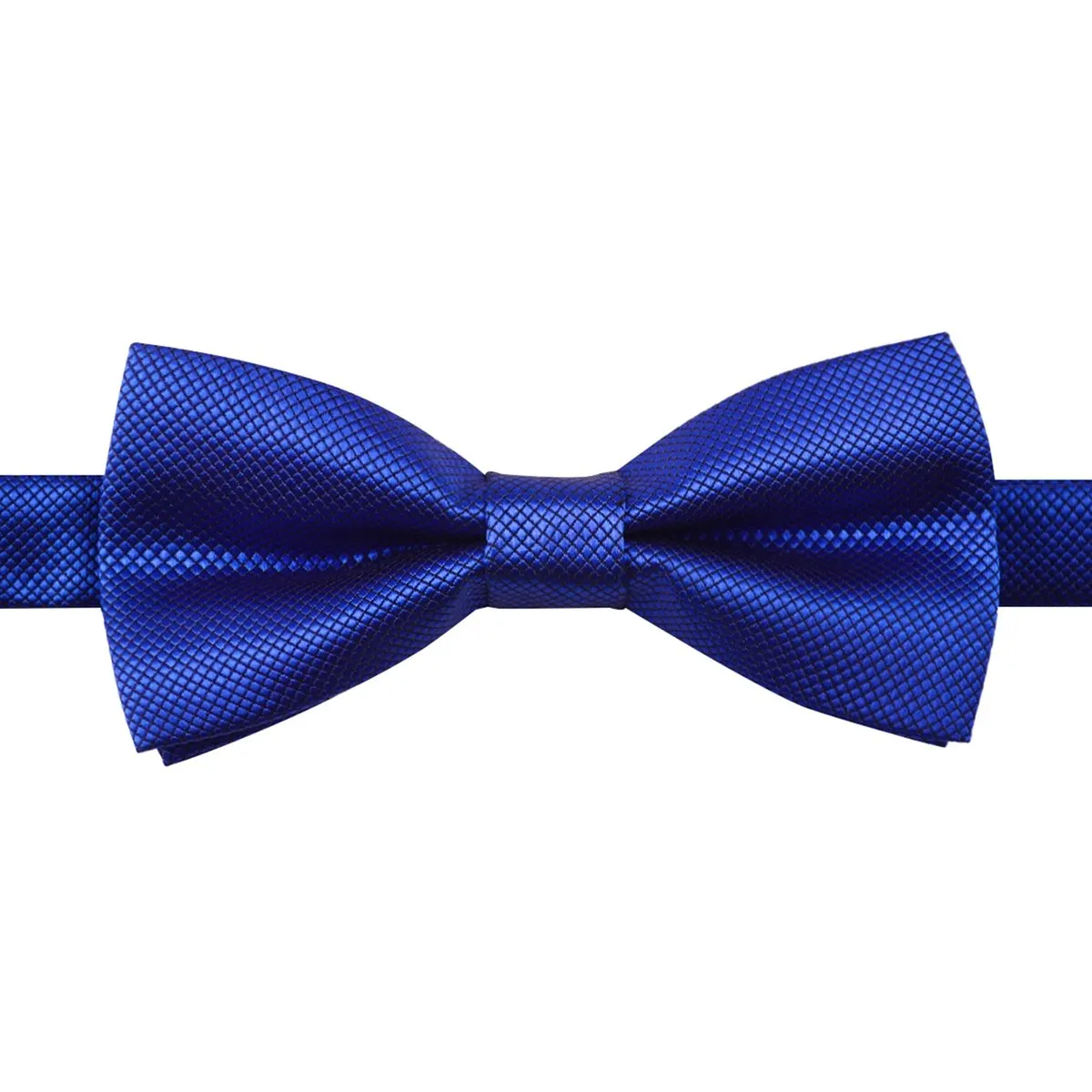 Alizeal Set Papillon, Gemelli e Fazzoletto da Taschino, Blu Reale - immagine 4
