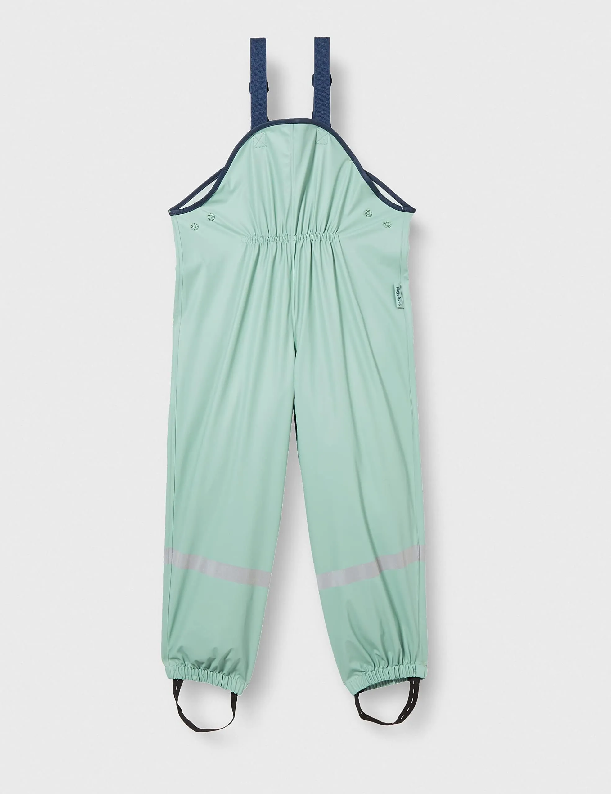 Playshoes Salopette Antipioggia Unisex per Bambini e Ragazzi, Verde Pastello, 128 - immagine 2