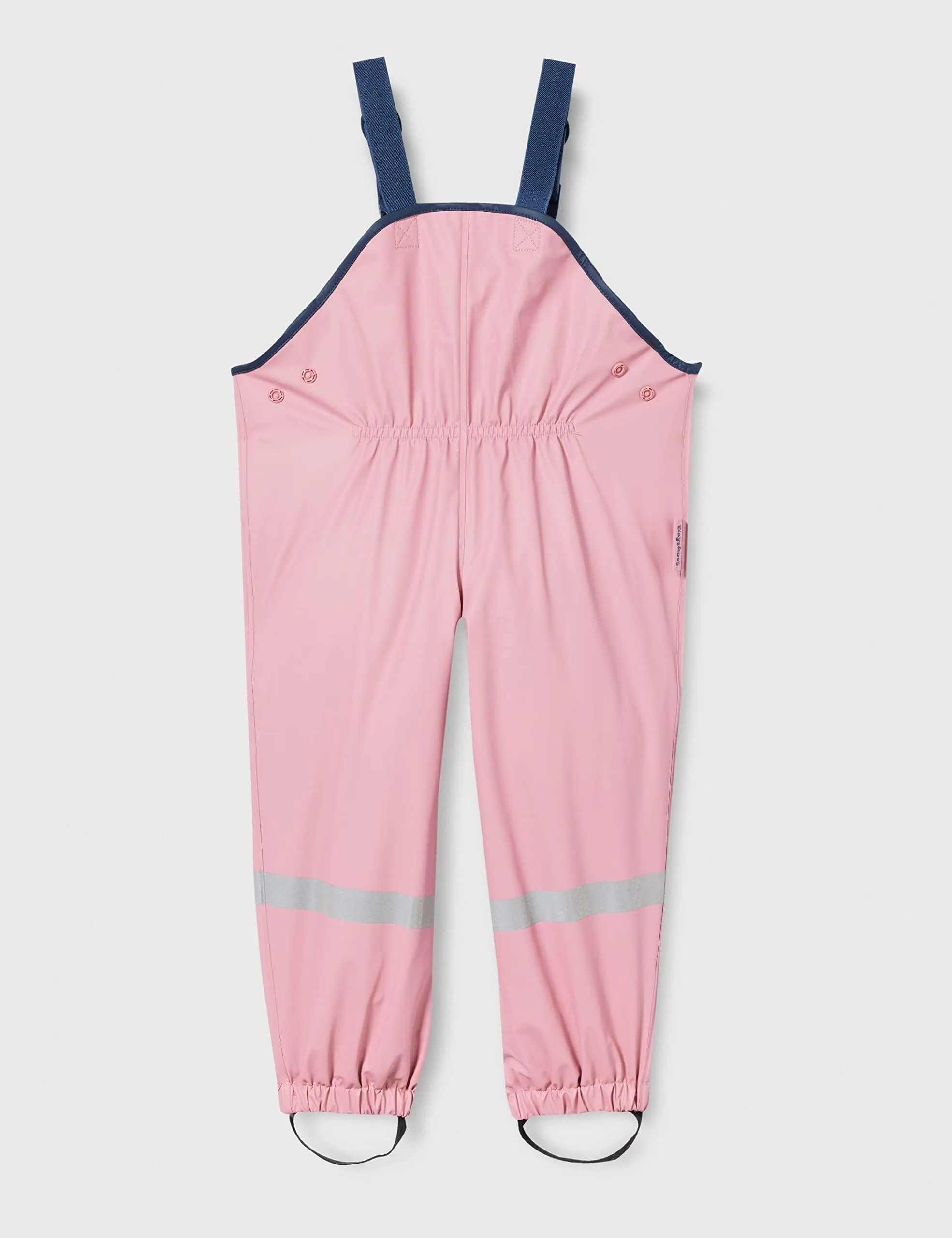 Playshoes Salopette Antipioggia Sfoderati Unisex Bambini e Ragazzi, Rosa Pastello, 128 - immagine 2