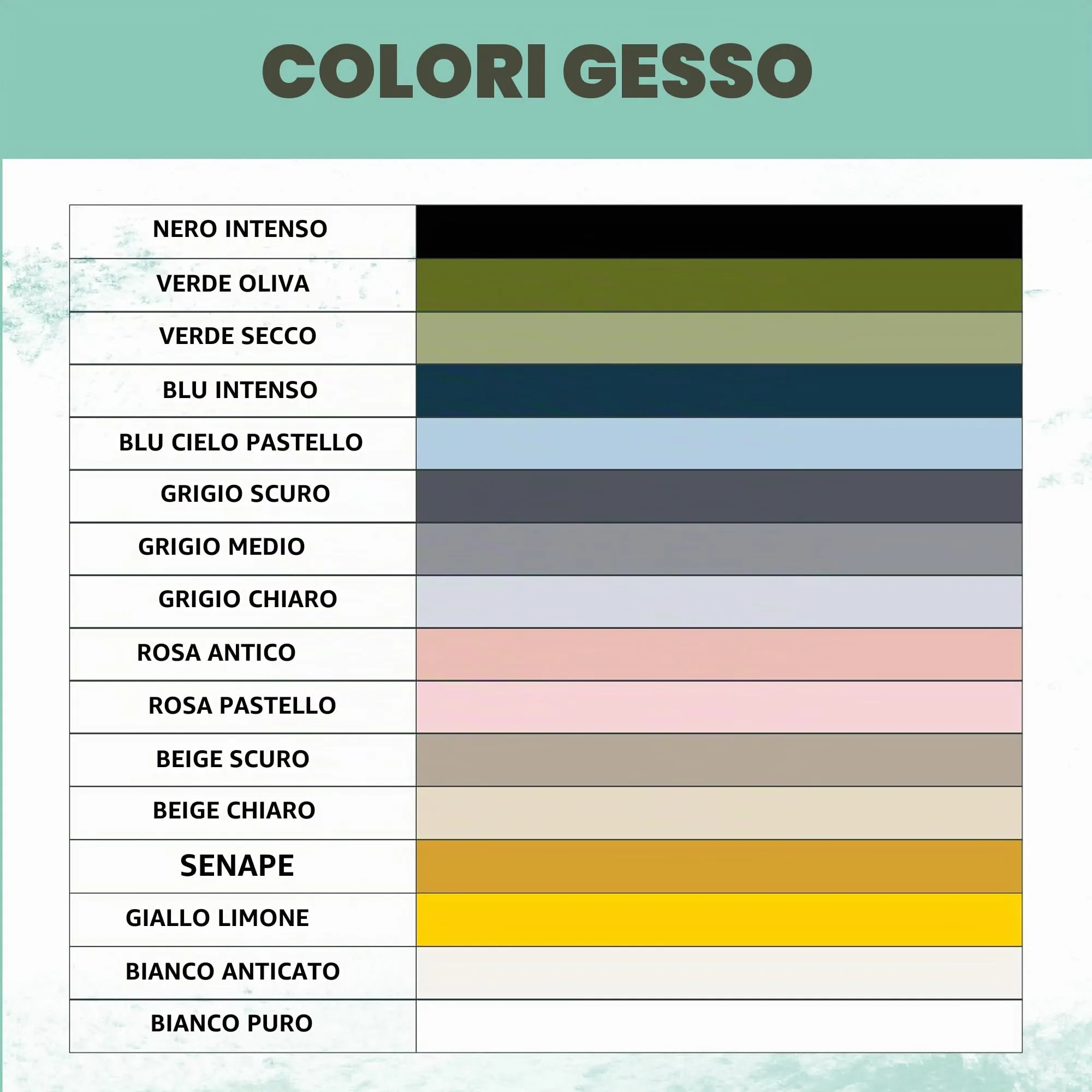 PECTRO Chalk Paint, 750 ml, Mostarda, con Pennello - immagine 6