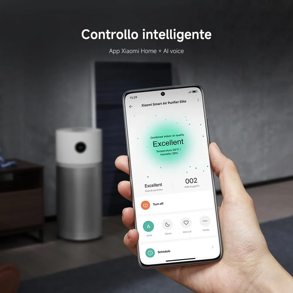 Xiaomi Smart Air Purifier Elite H13 HEPA - immagine 11
