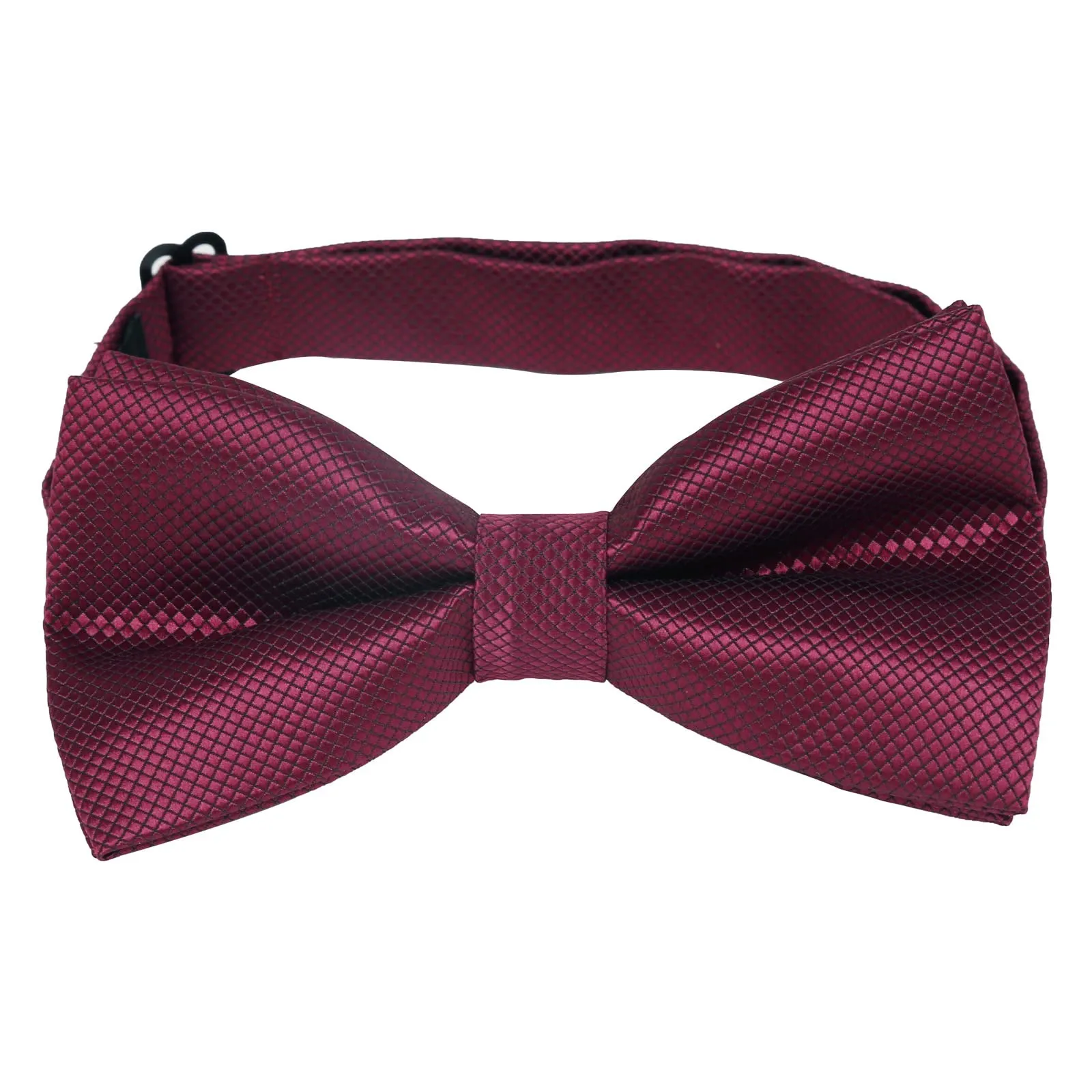 Alizeal Set da uomo con papillon, fazzoletto e gemelli - 054-marrone - Taglia unica - immagine 3