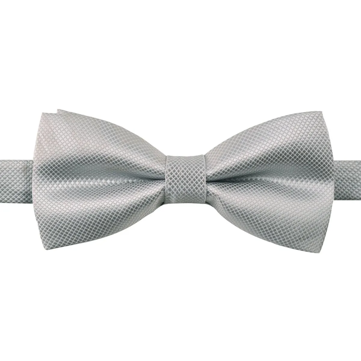 Alizeal Set Papillon, Gemelli e fazzoletto da taschino, Argento - immagine 4