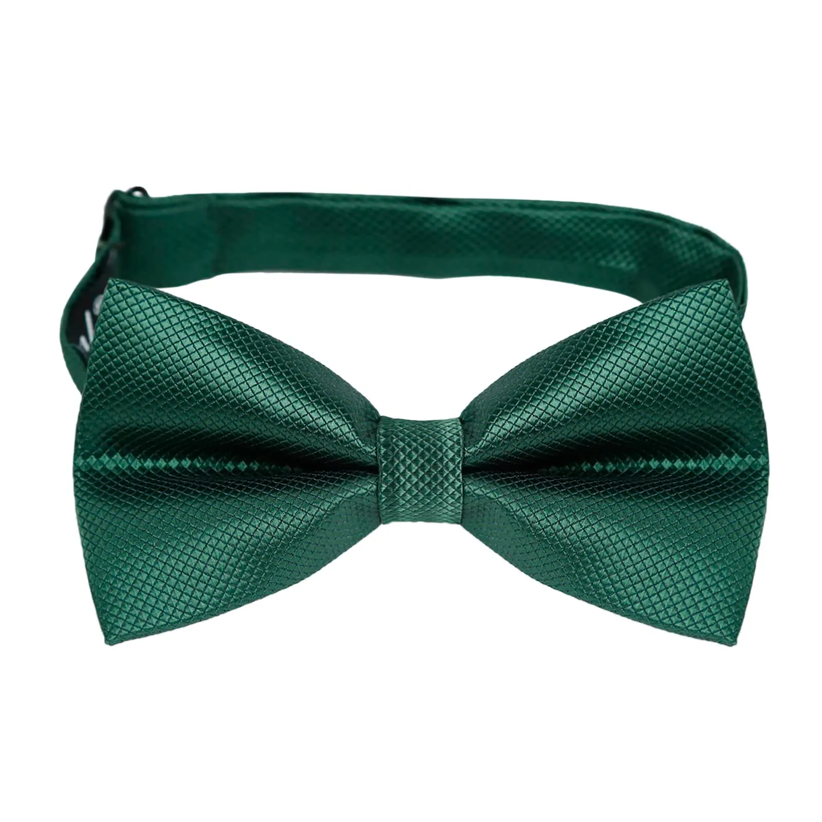 Alizeal Set da uomo con papillon, fazzoletto e gemelli, 054-Verde Foresta, Taglia unica - immagine 3