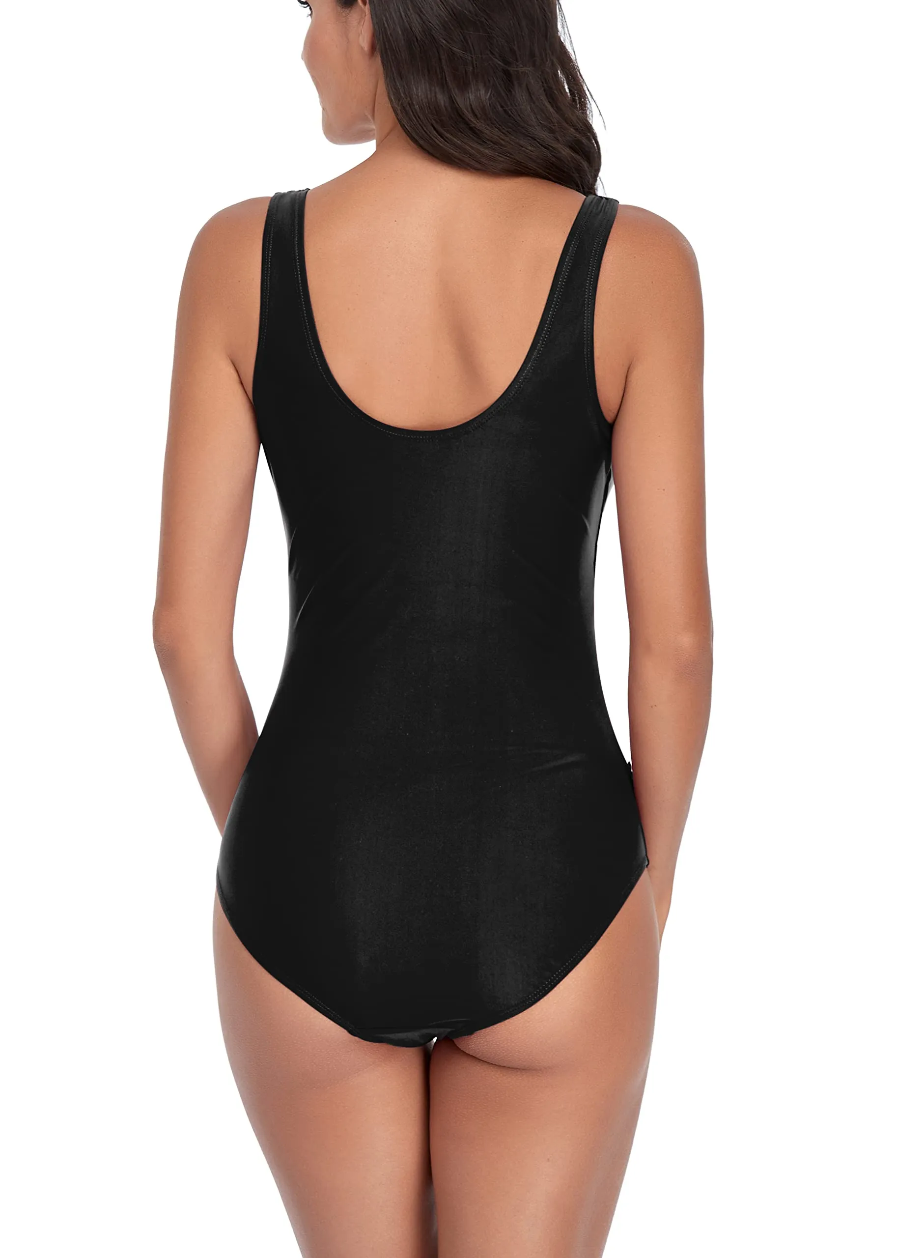 SUMMERSUNSHINE Costume intero premaman a strisce nere, S - immagine 4