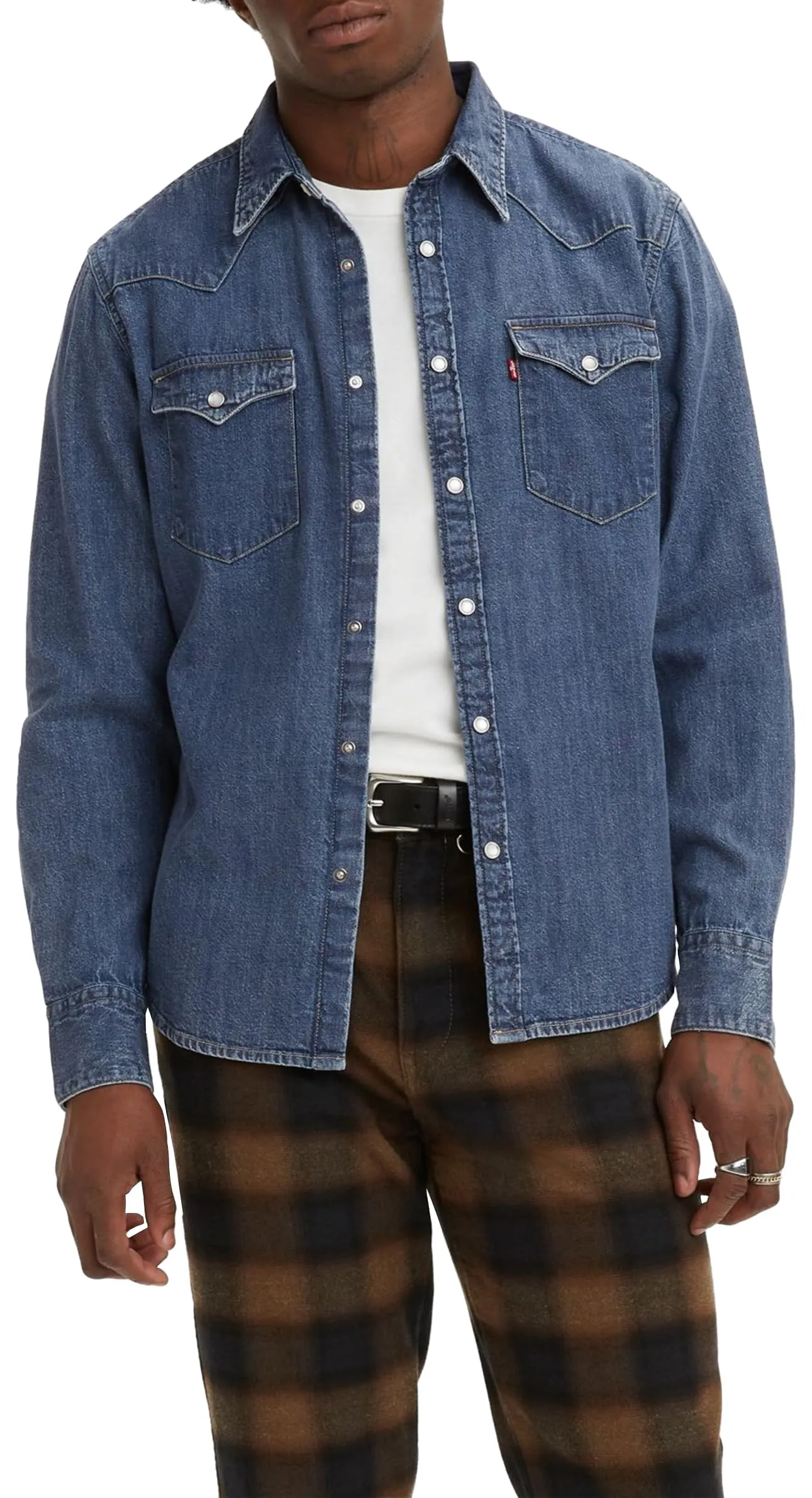 Levi's Barstow Western Standard Shirt, Lower Haight, M - immagine 1