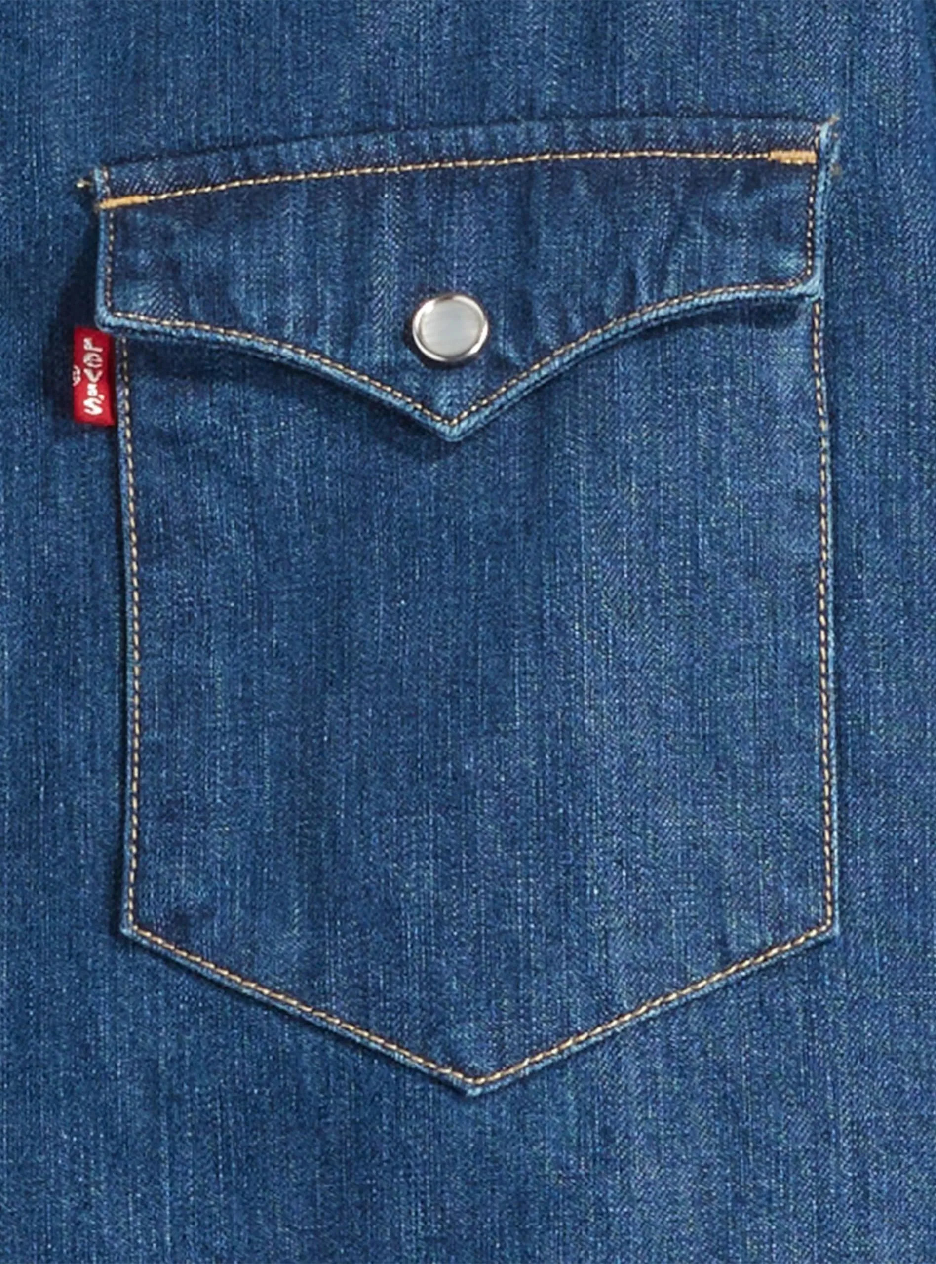 Levi's Barstow Western Standard Shirt, Lower Haight, M - immagine 5