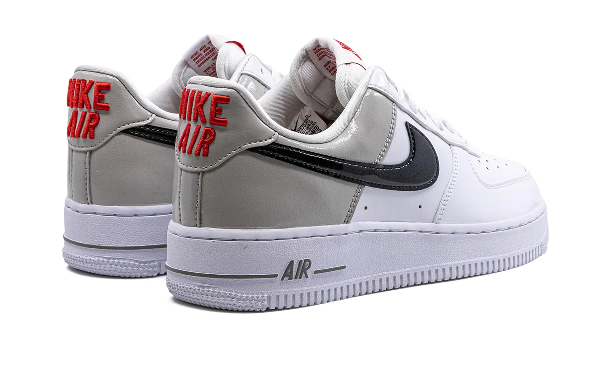 Nike Air Force 1 Sage Low Ar5339-100 - Lt Minerale di Ferro Nero Bianco - immagine 3
