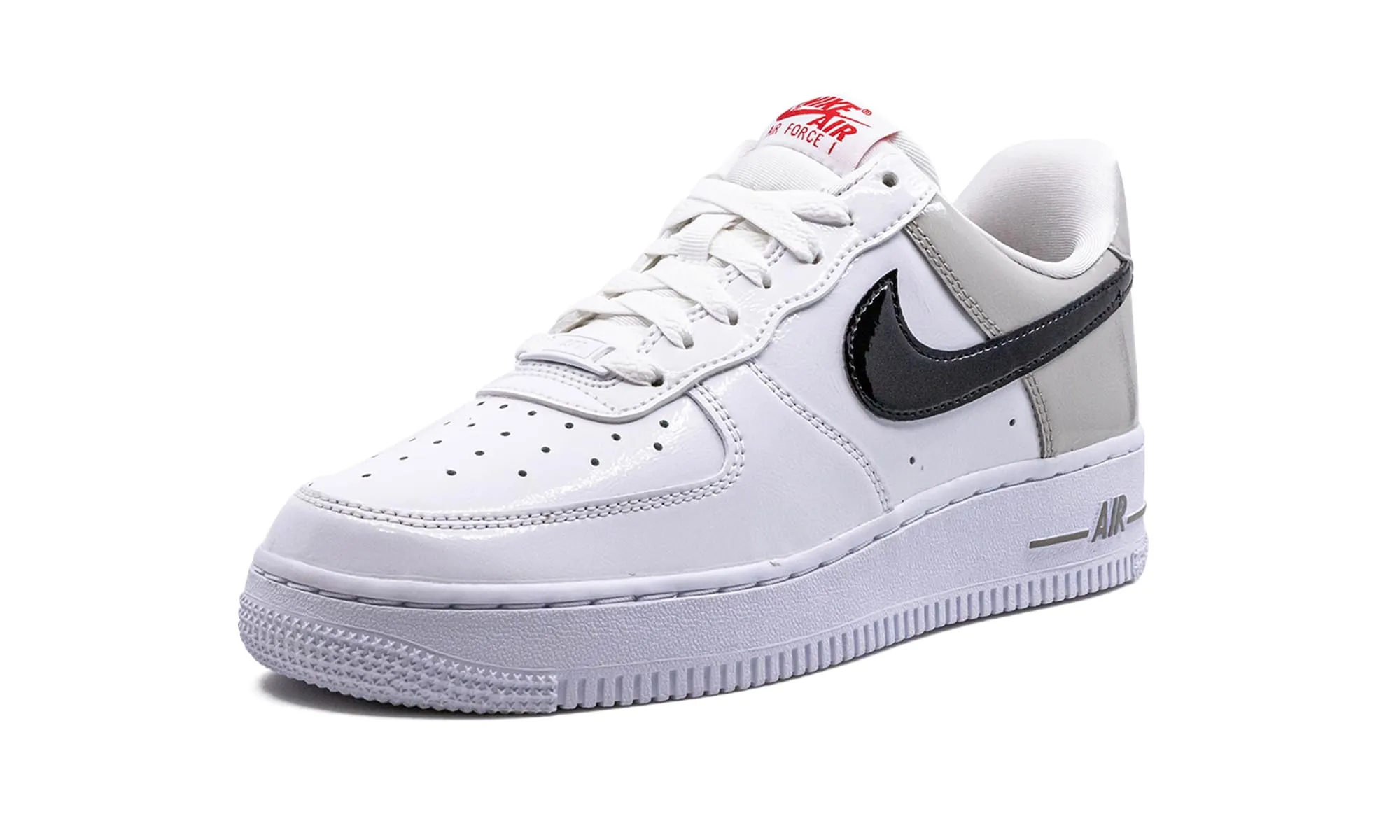 Nike Air Force 1 Sage Low Ar5339-100 - Lt Minerale di Ferro Nero Bianco - immagine 4