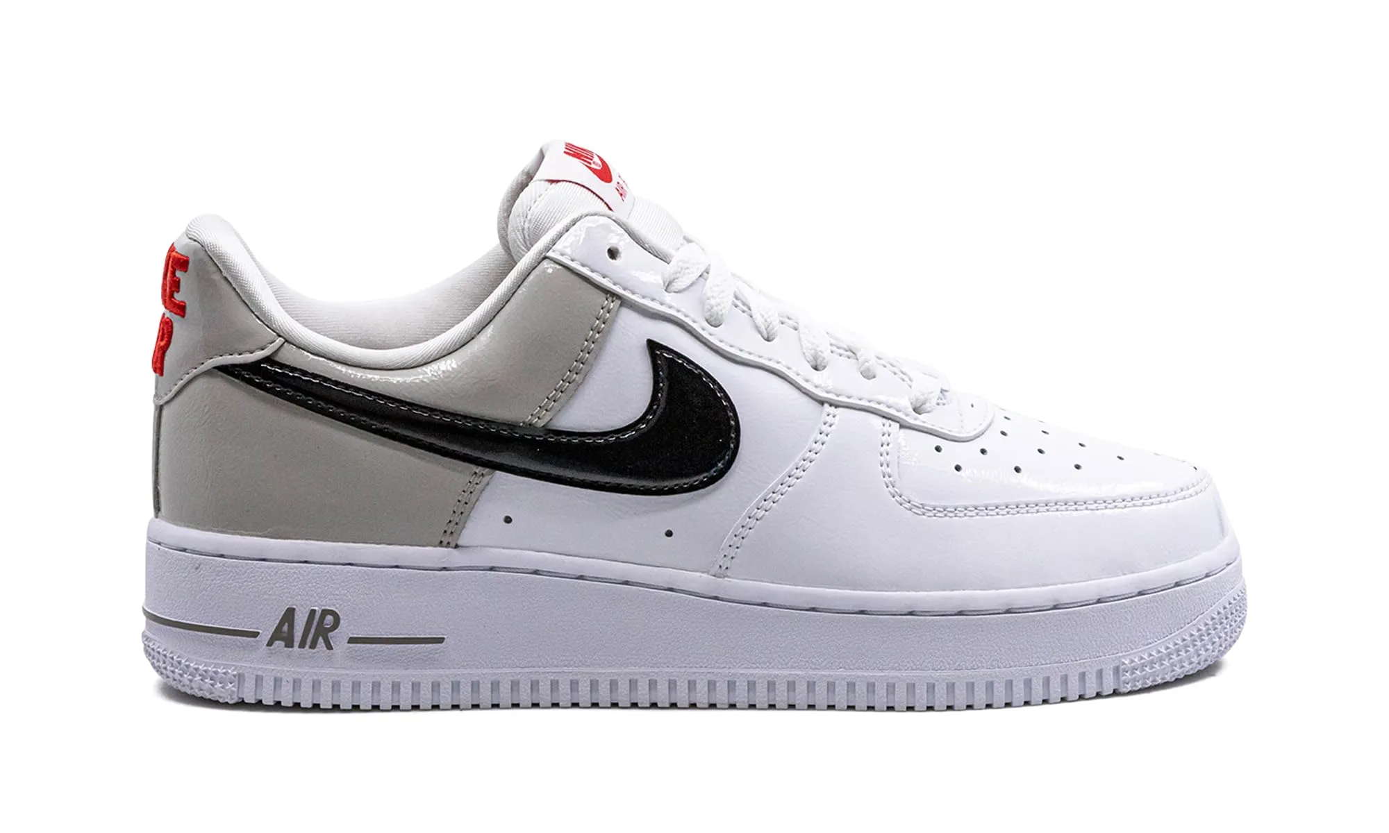 Nike Air Force 1 Sage Low Ar5339-100 - Lt Minerale di Ferro Nero Bianco - immagine 6