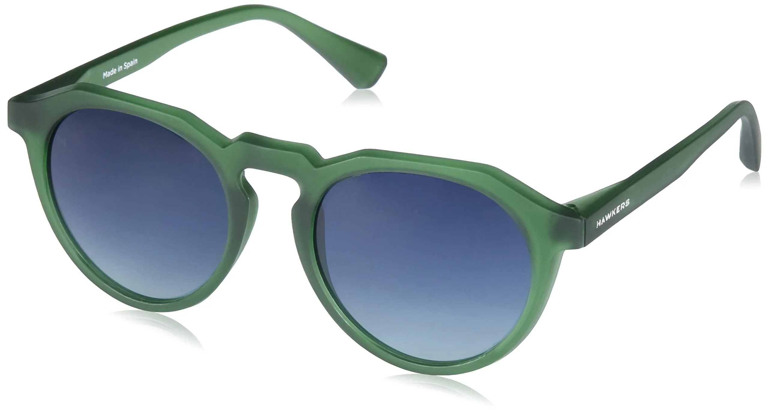 Hawkers Warwick Unisex Sunglasses - Gradient Blue to Green, Soft Green Transparent - immagine 1