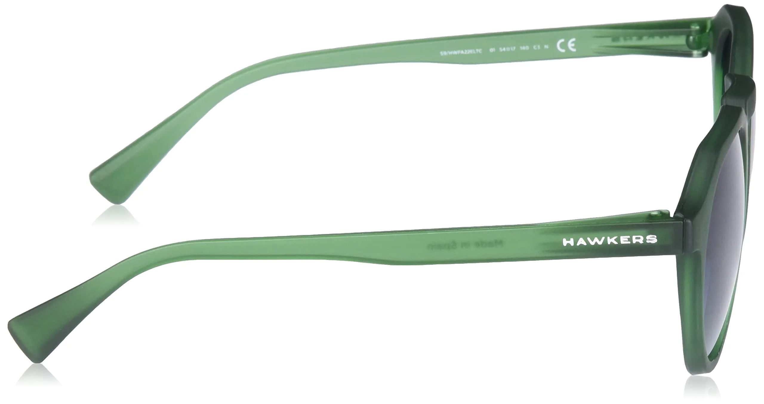 Hawkers Warwick Unisex Sunglasses - Gradient Blue to Green, Soft Green Transparent - immagine 3