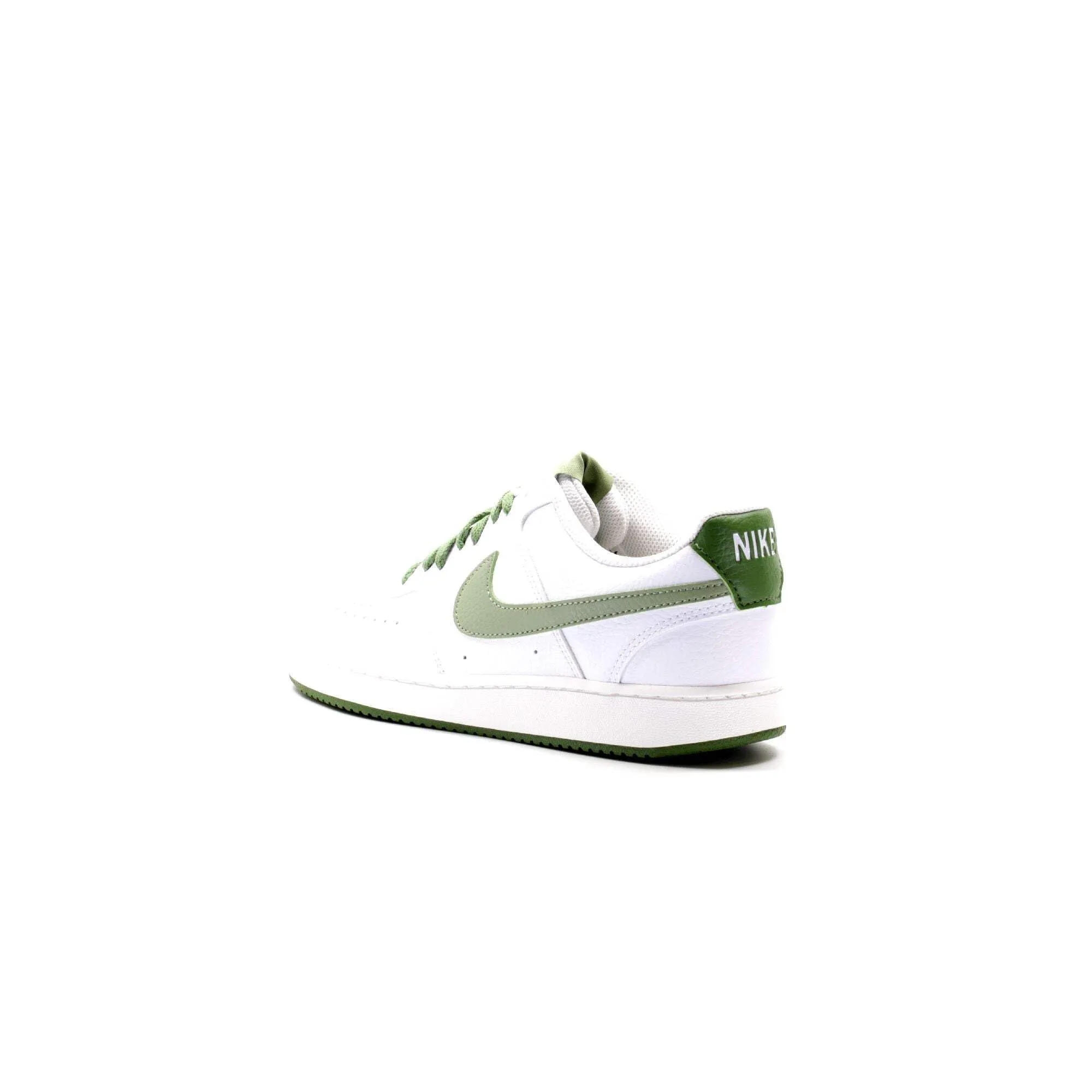 Nike Court Vision Lo White/Oil Green-Treeline-Sail FJ5480-100 - immagine 2