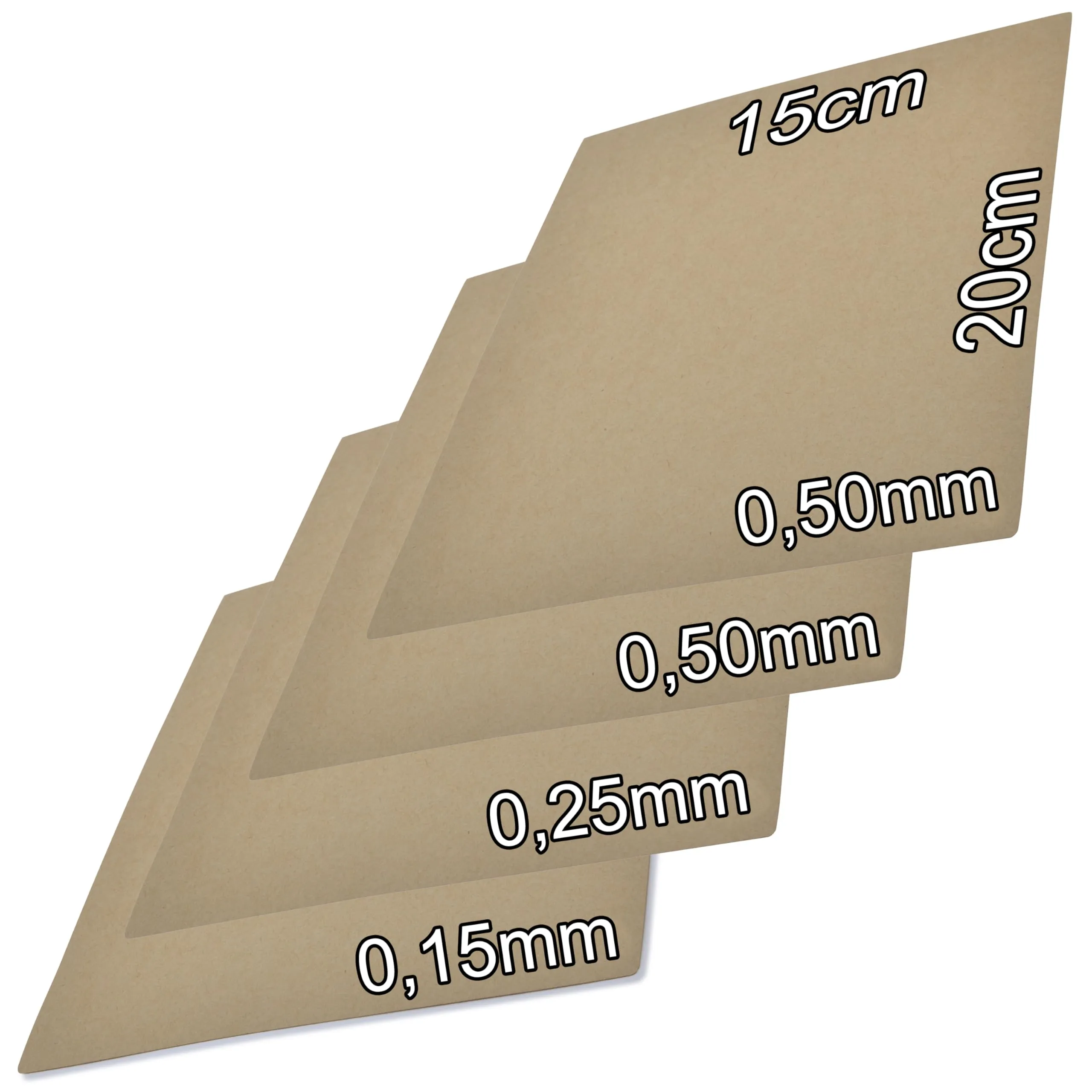 Easyboost Fogli di Guarnizione Antistrappo 20 x 15 cm (0,15mm, 0,25mm, 2x 0,5mm) per Motore Testa Cilindro Valvole Scooter Moto Tosaerba Decespugliatore Motosega - immagine 2