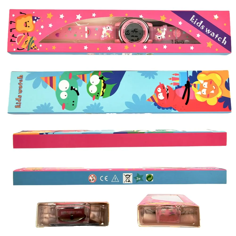 Vicloon Orologio Digitale per Bambini Unicorno 3D, Impermeabile con Retroilluminazione a 7 Colori - immagine 8