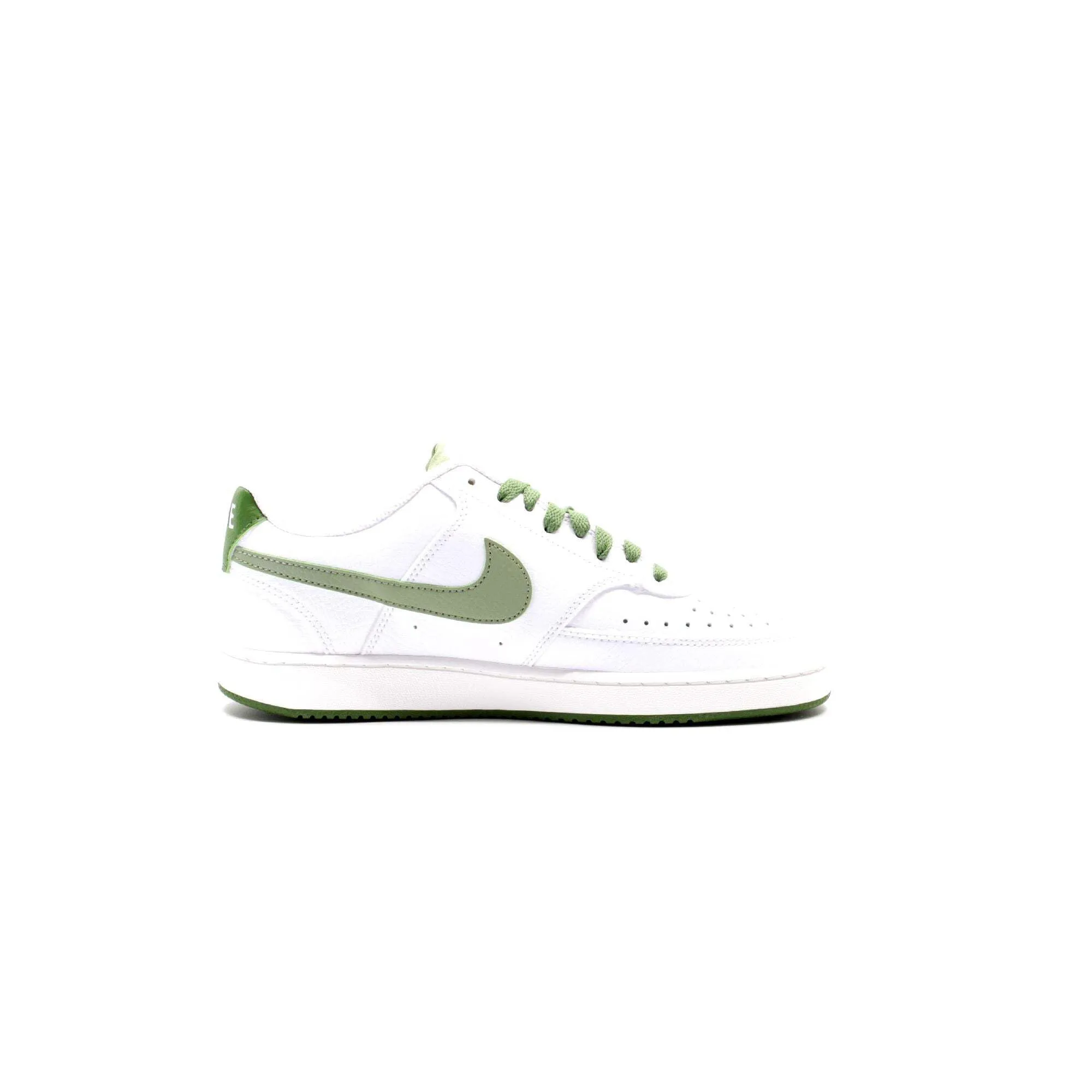 Nike Court Vision Lo White/Oil Green-Treeline-Sail FJ5480-100 - immagine 5