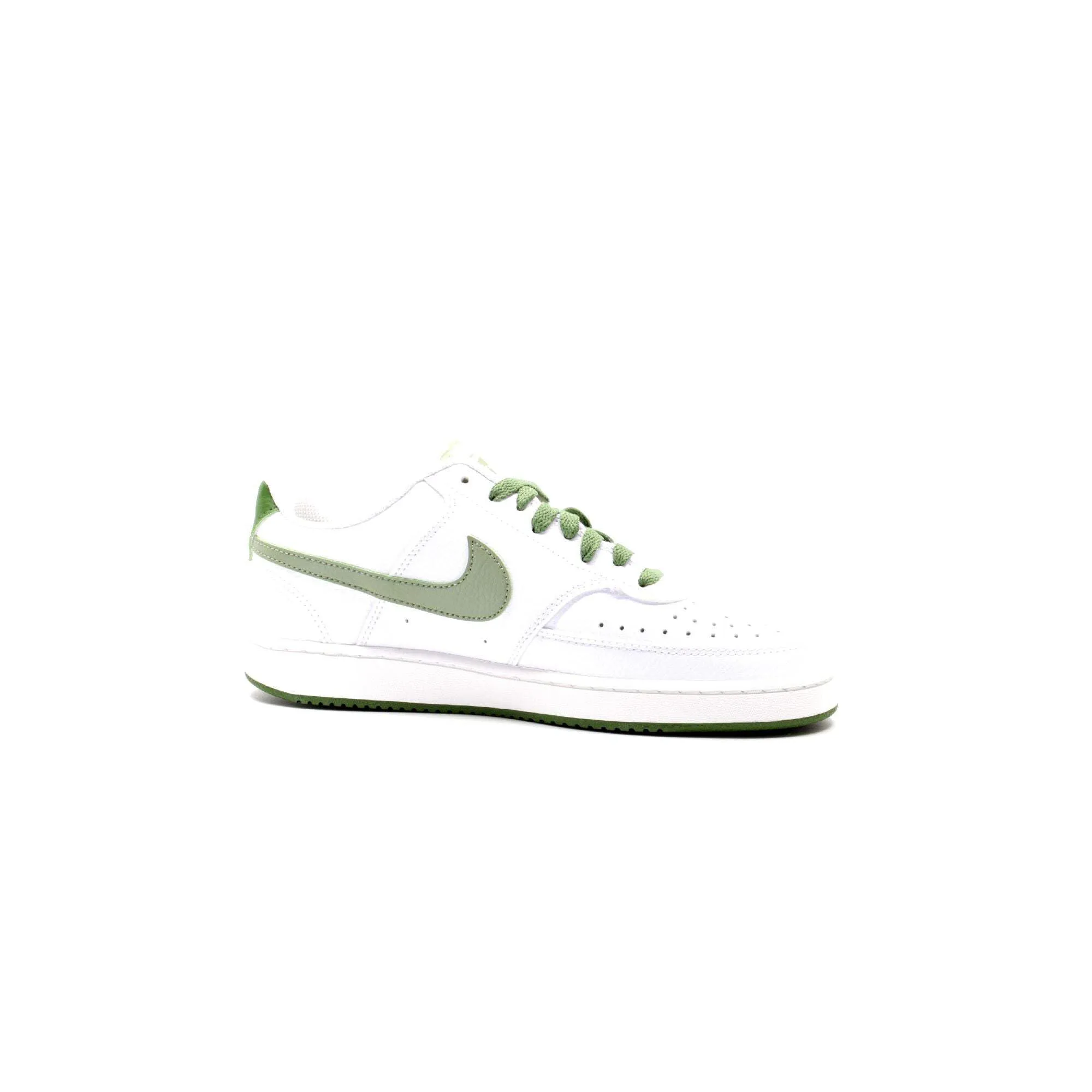 Nike Court Vision Lo White/Oil Green-Treeline-Sail FJ5480-100 - immagine 6