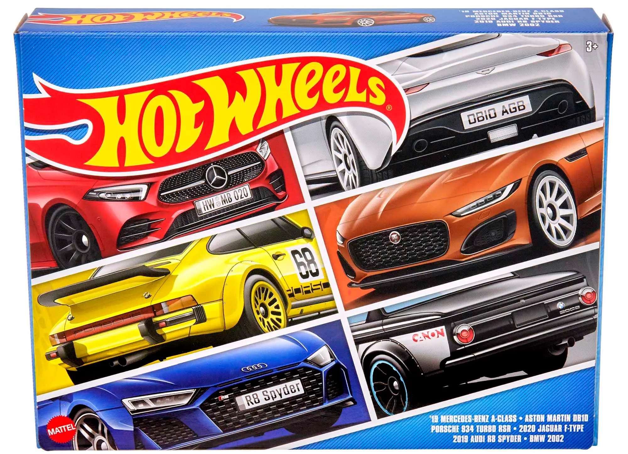 Hot Wheels Car Culture Europa 6-Car Multipack 1:64 HLK51 - immagine 1