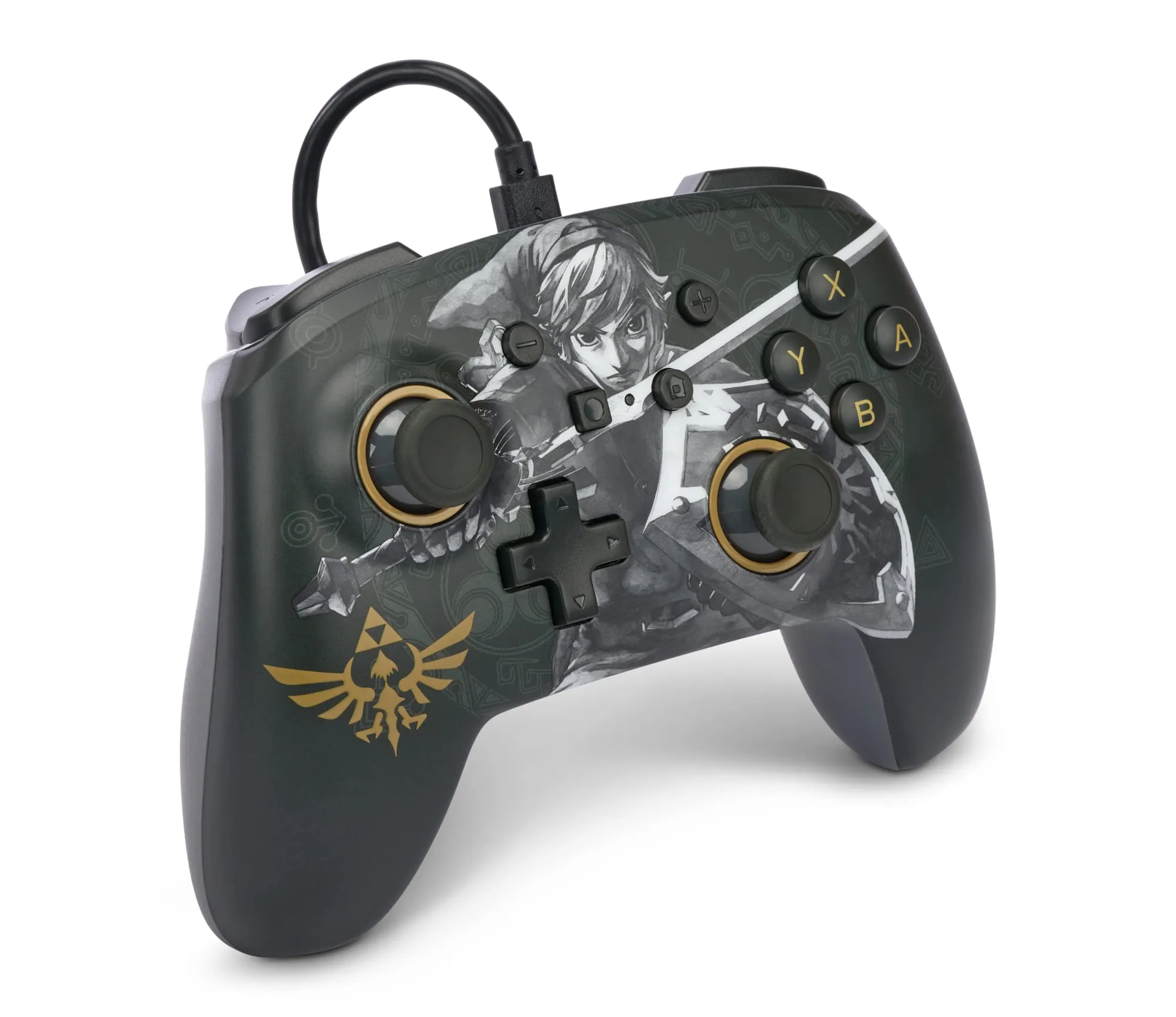 PowerA Advanced Wired Controller for Nintendo Switch - Battle-Ready Link - immagine 2