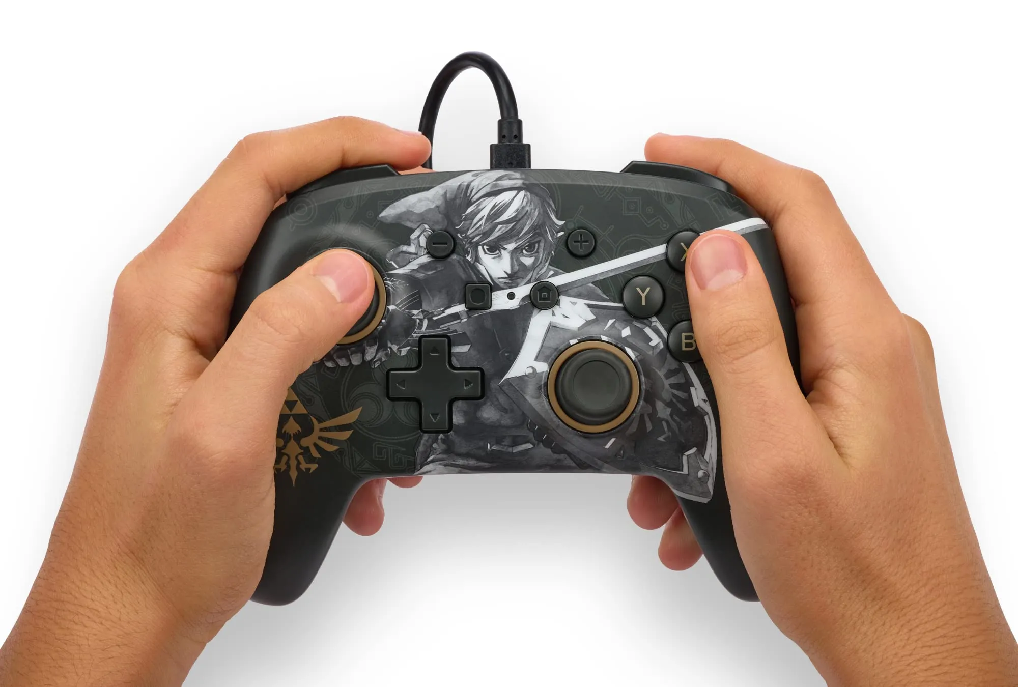 PowerA Advanced Wired Controller for Nintendo Switch - Battle-Ready Link - immagine 9
