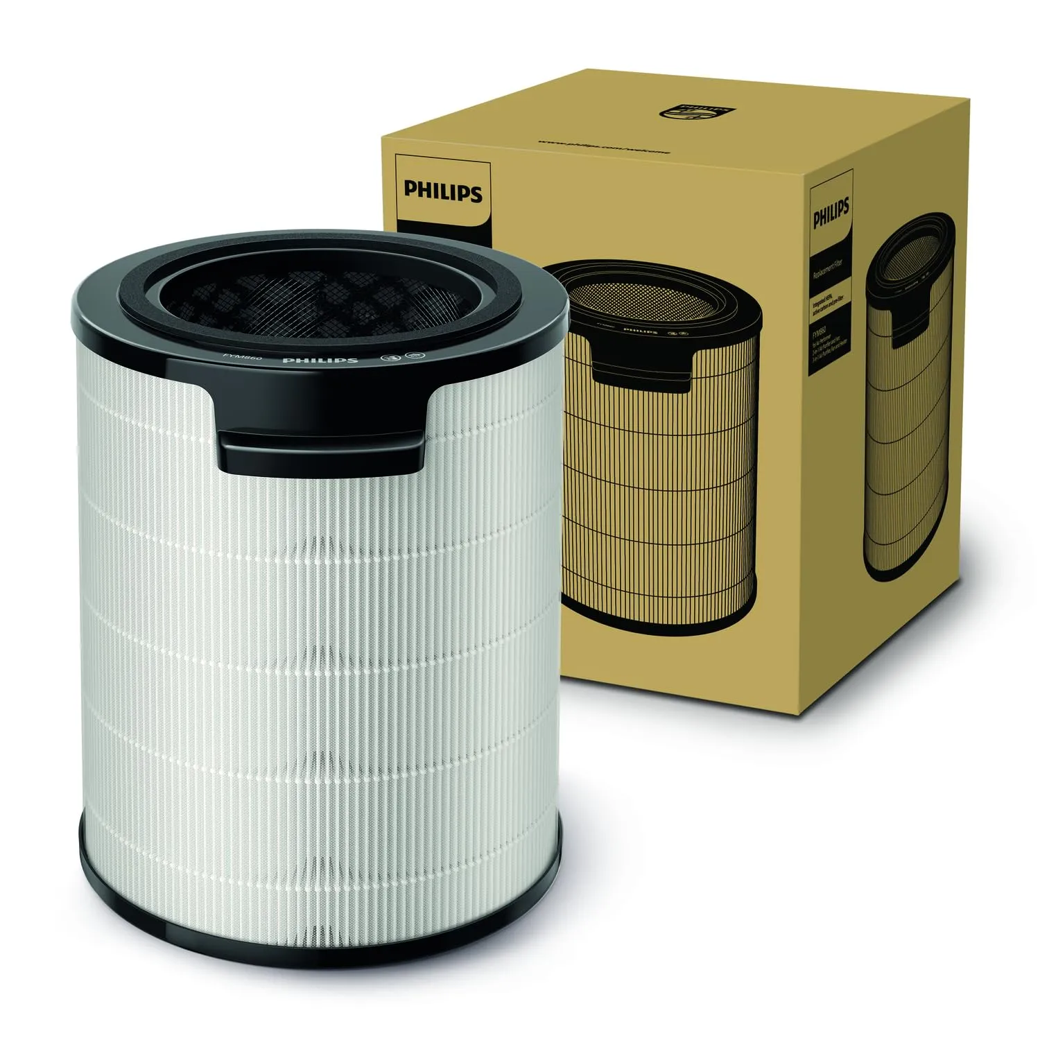 Philips Filtro HEPA 3-in-1 AirPerformer FYM860/30 per AMF7x AMF8x - immagine 2