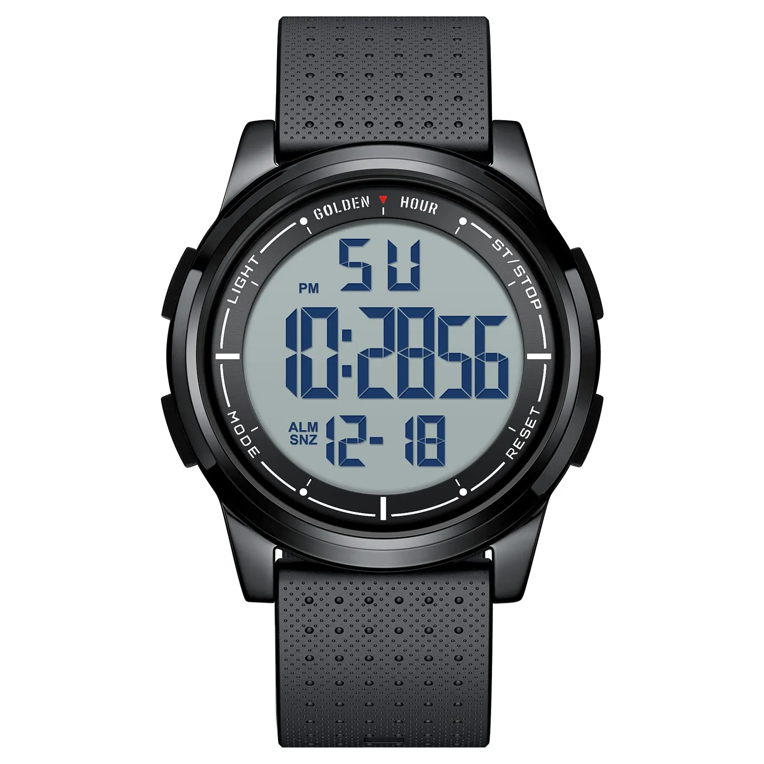 GOLDEN HOUR Orologio Digitale Ultra-Sottile Minimalista Sport Impermeabile GH-1313 per Uomo e Donna - immagine 1