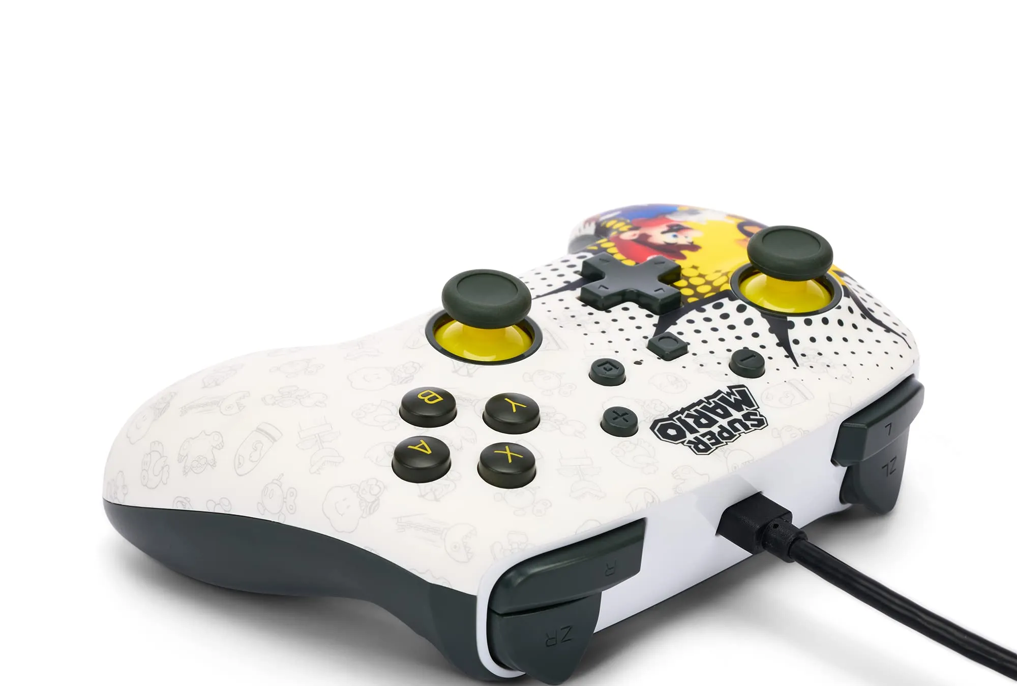 PowerA Controller Cablato Avanzato per Nintendo Switch - Bob-omb Blast - immagine 5